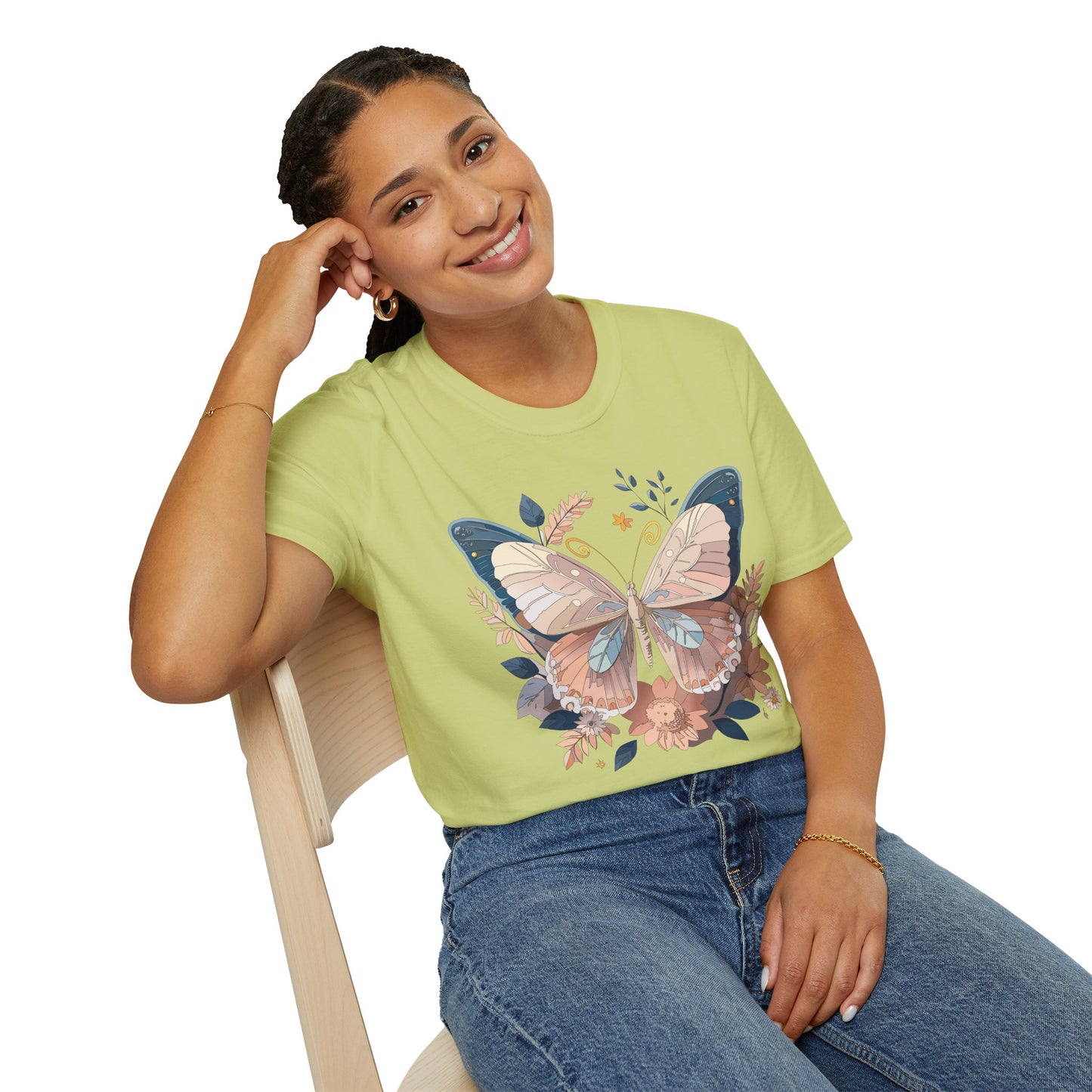 Butterfly Shirt, T Shirt with Butterfly, Monarch Shirt