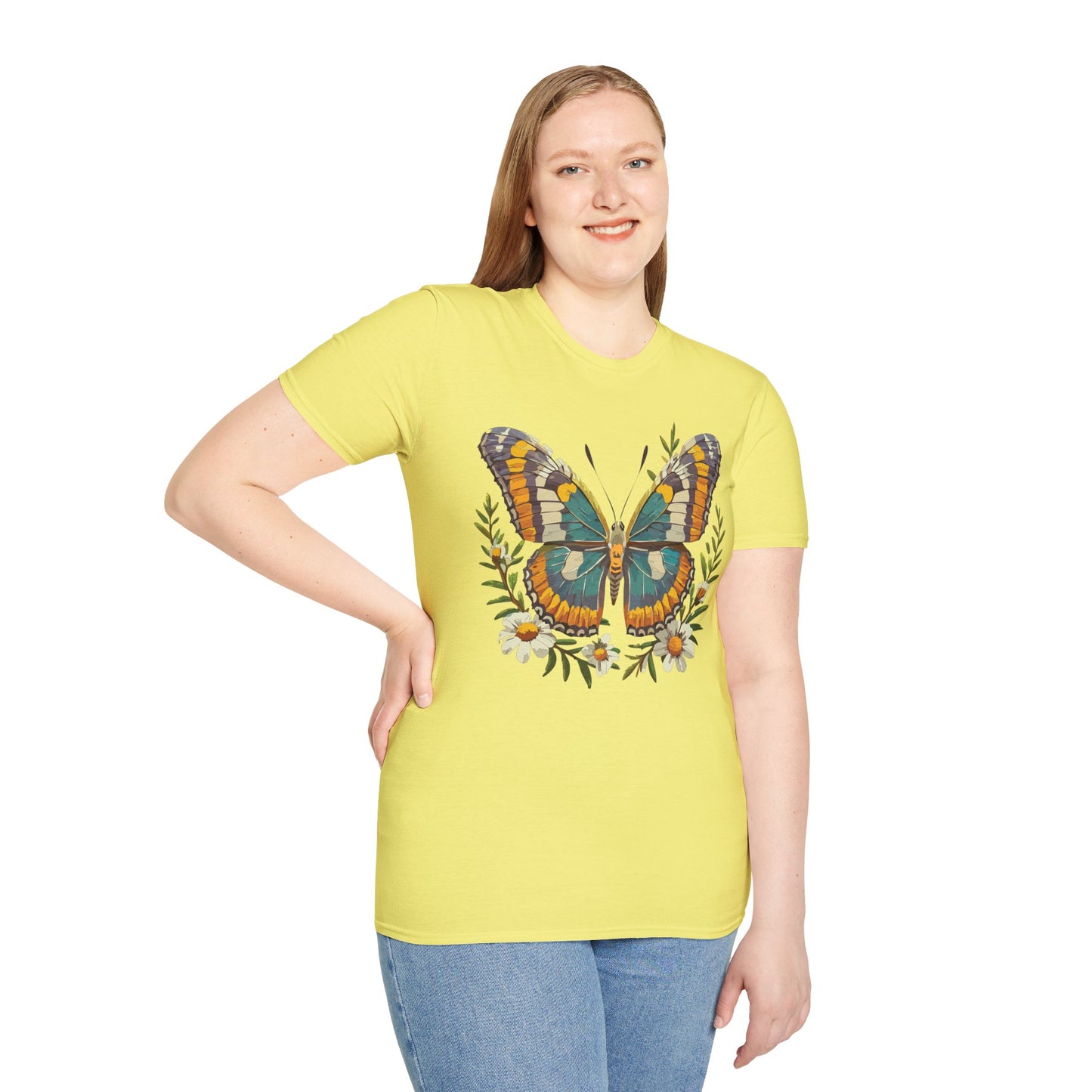 Butterfly Shirt, T Shirt with Butterfly, Monarch Shirt