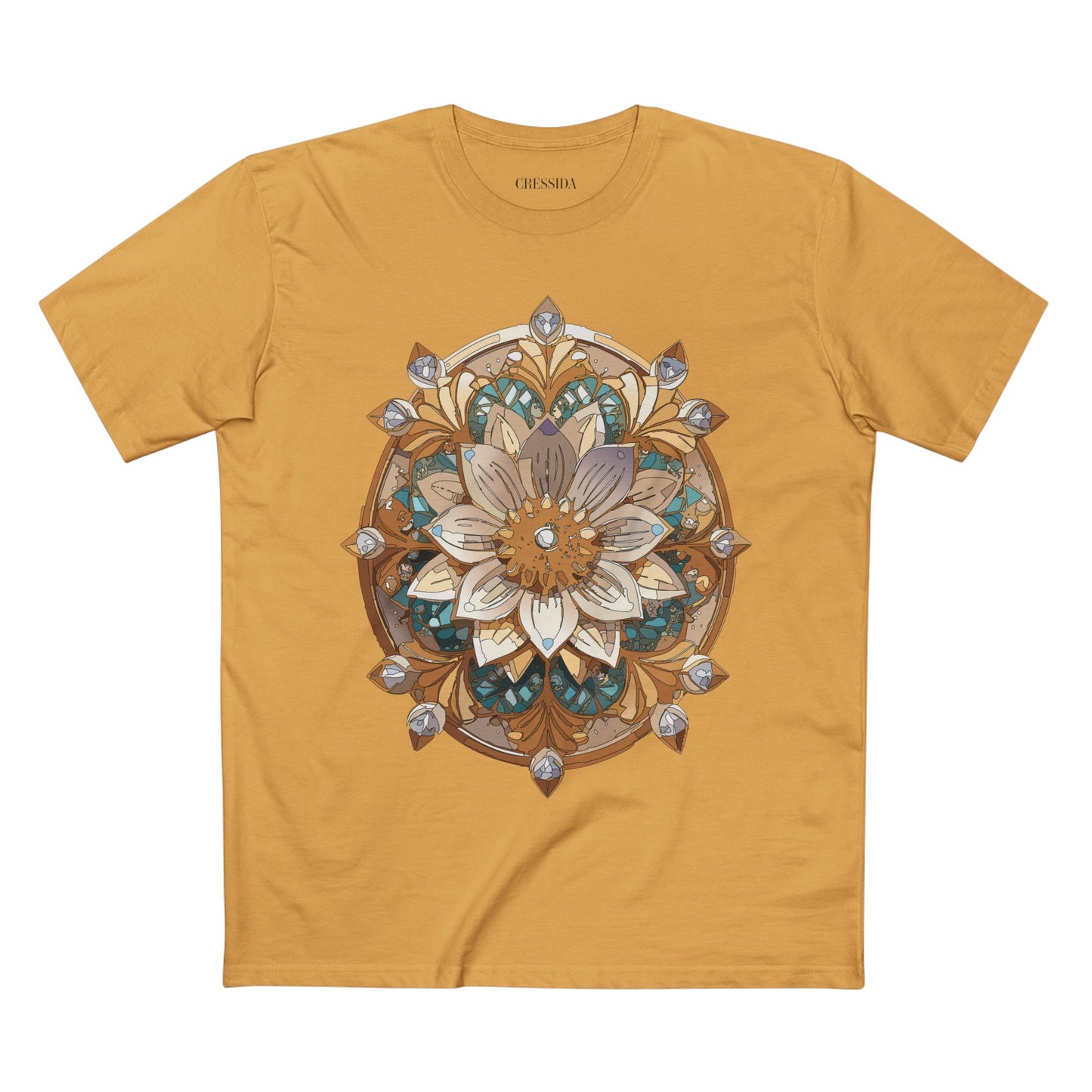 Floral Shirt, Shirt with Flower, Tee Shirt with Antique Flower