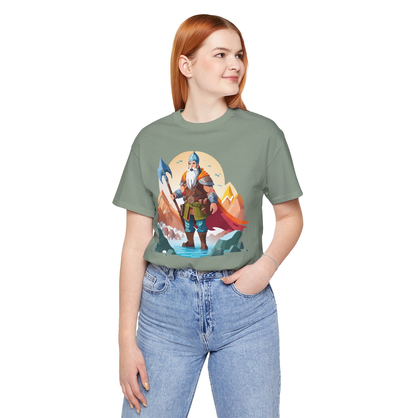 Unisex Viking Shirt, Nordic Shirt, Tee Shirt with Vikings