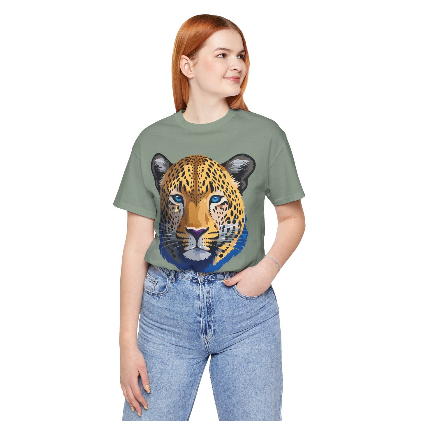 Unisex Animal Shirt, Tee Shirt with Animals, Art Design Tee Shirt, Wild Animals Shirt