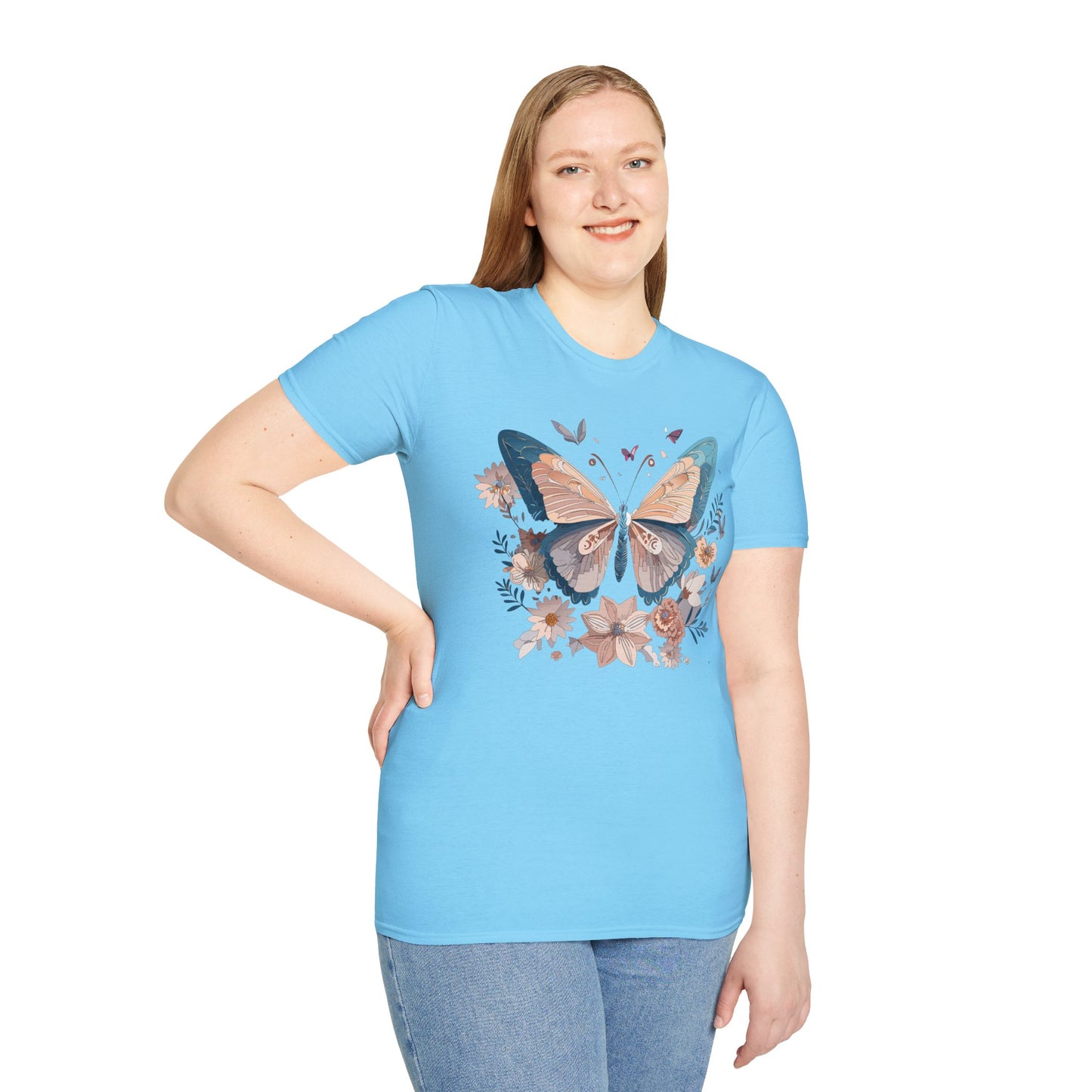Butterfly Shirt, T Shirt with Butterfly, Monarch Shirt