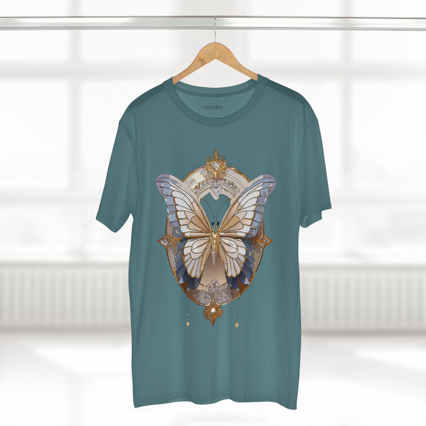 Butterfly shirt, Shirt with Butterfly, Tee Shirt with Antique Butterfly