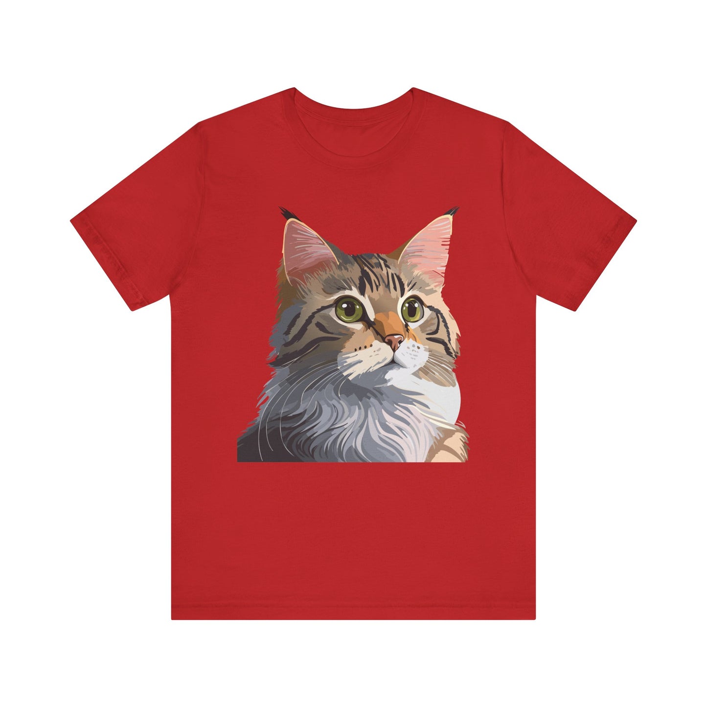Unisex Animal Shirt, Tee Shirt with Animals, Art Design Tee Shirt, Wild Animals Shirt