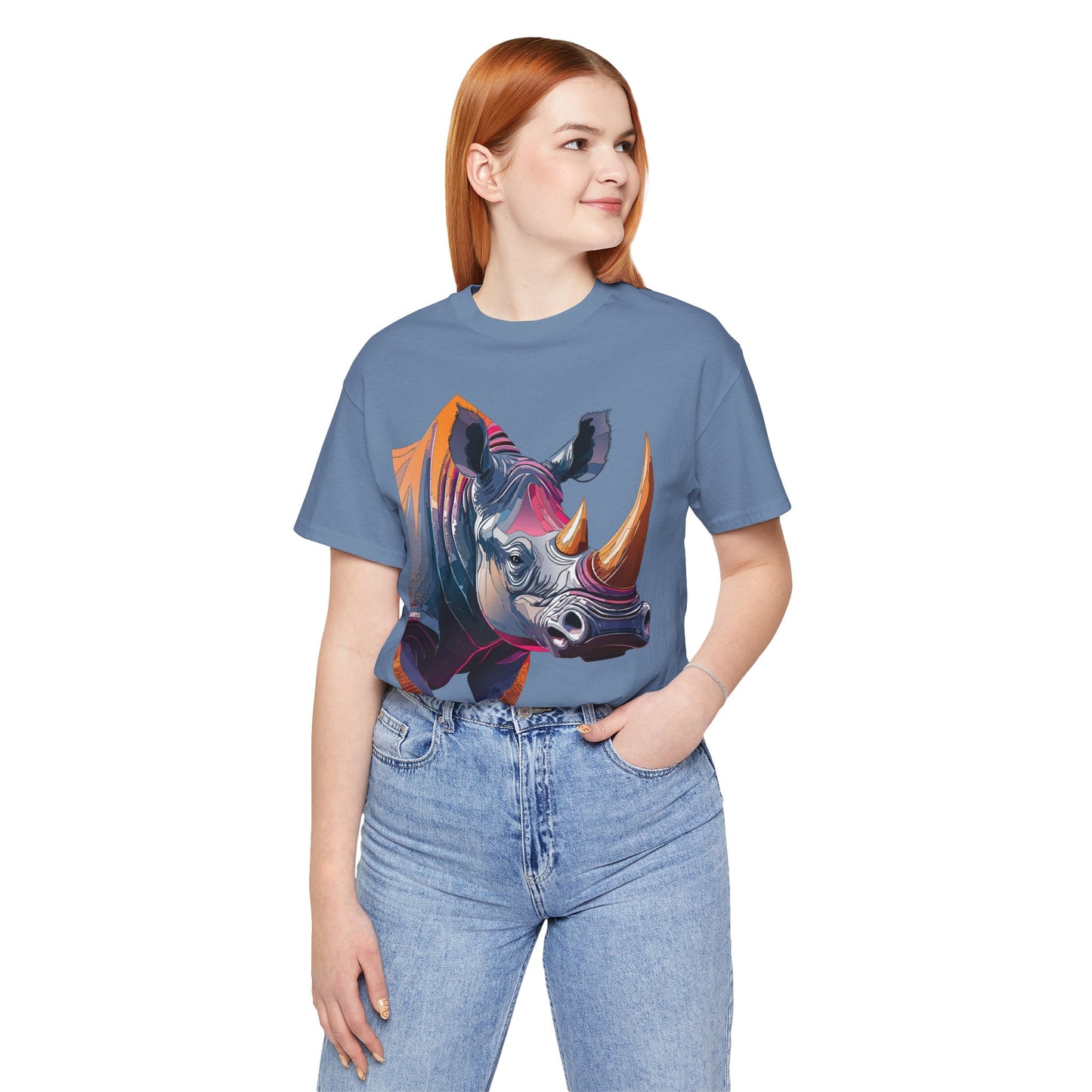 Unisex Animal Shirt, Tee Shirt with Animals, Art Design Tee Shirt, Wild Animals Shirt