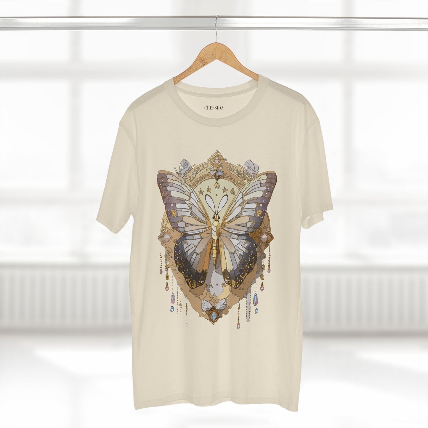 Butterfly shirt, Shirt with Butterfly, Tee Shirt with Antique Butterfly