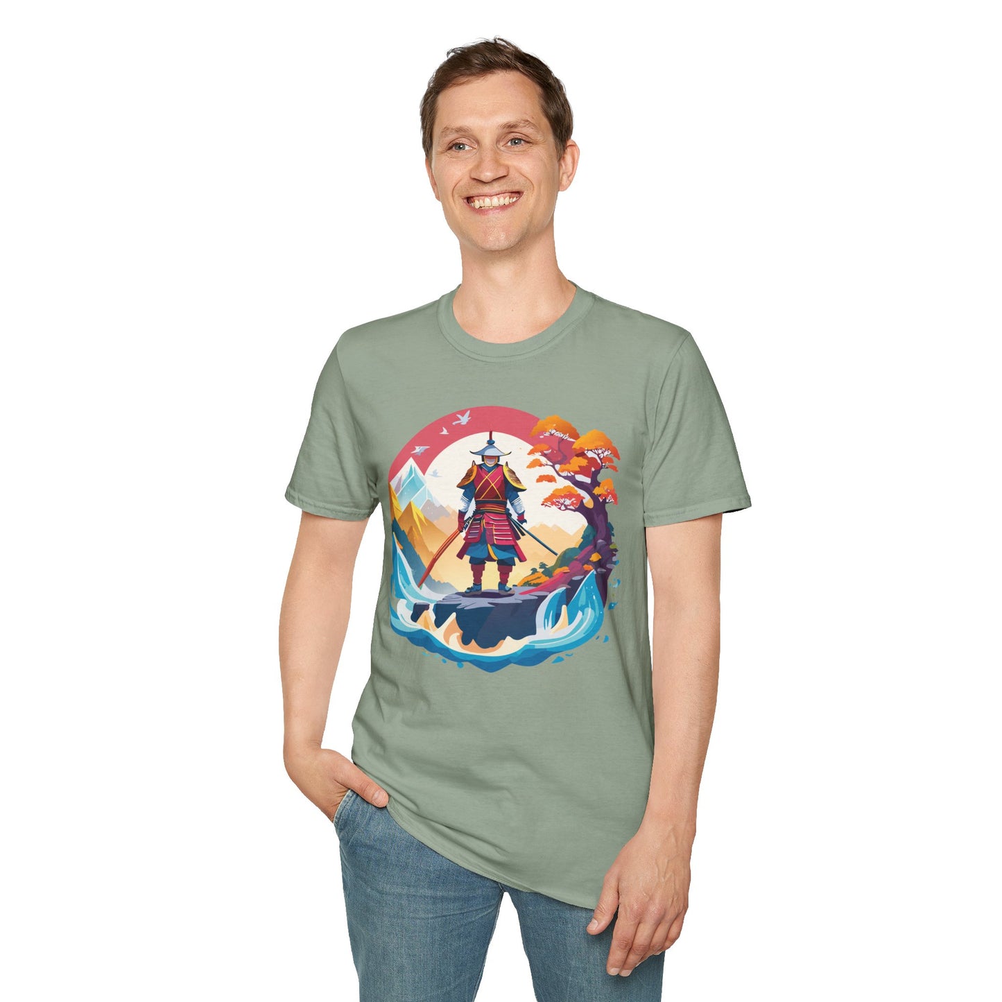 Samurai Shirt, Samurai Tee, T-Shirt with Samurai