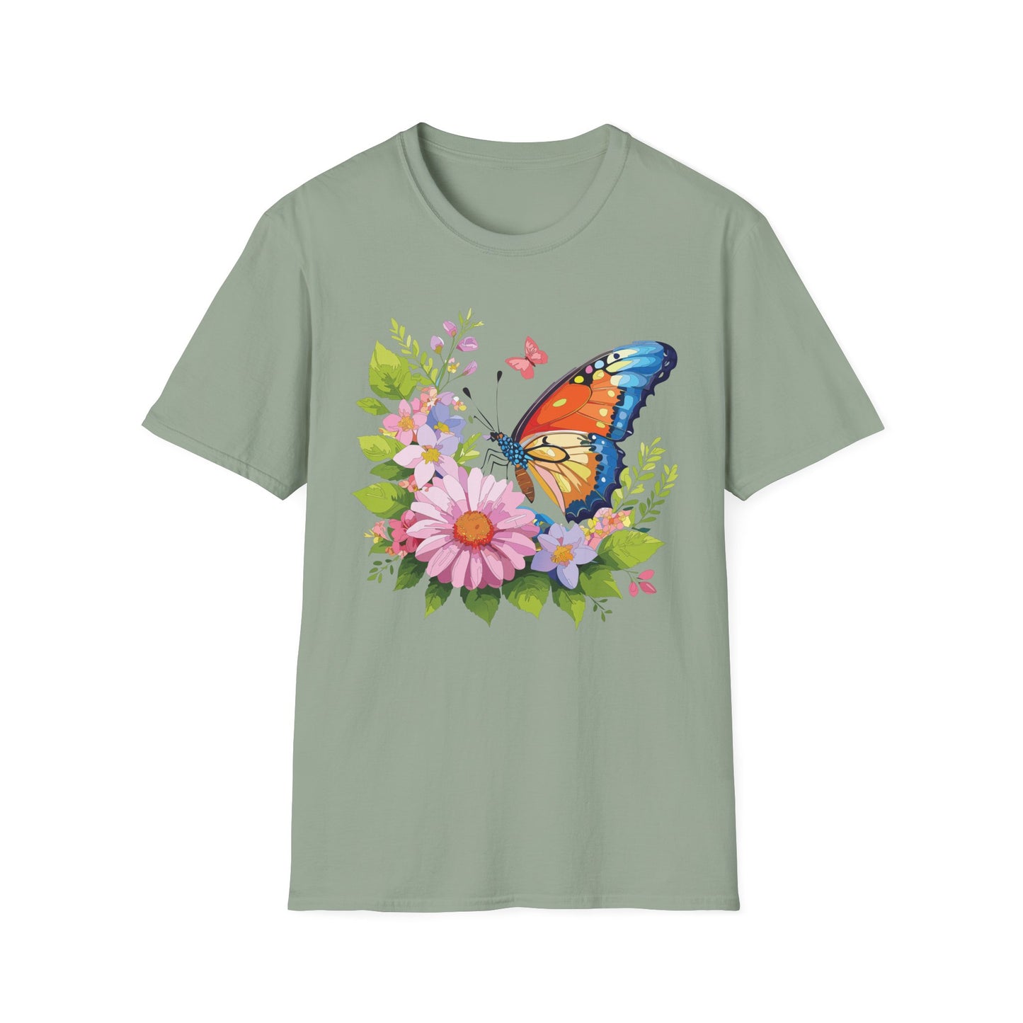 Butterfly Shirt, T Shirt with Butterfly, Monarch Shirt