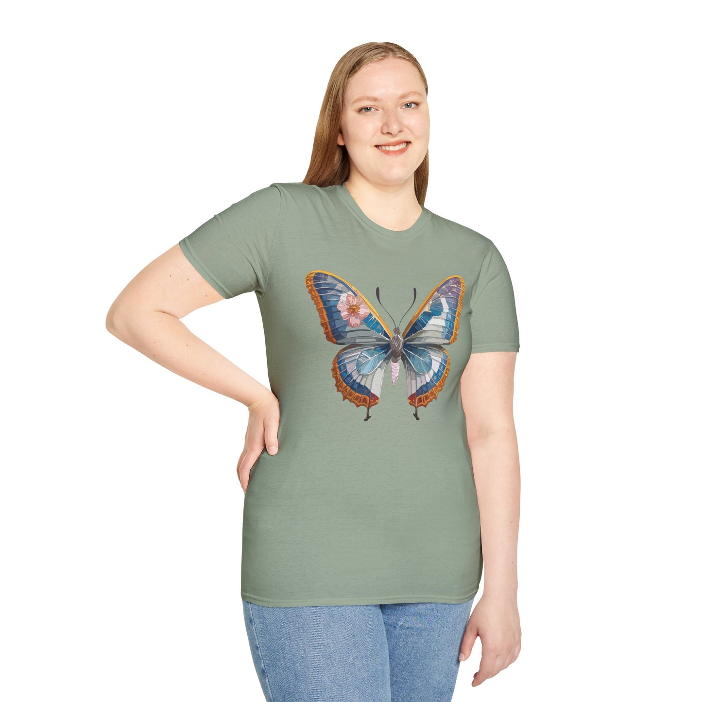 Butterfly Shirt, T Shirt with Butterfly, Monarch Shirt
