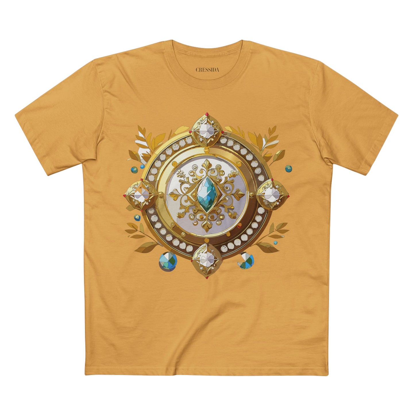 Medallion Shirt, Shirt with Medallion, Tee Shirt with Medal