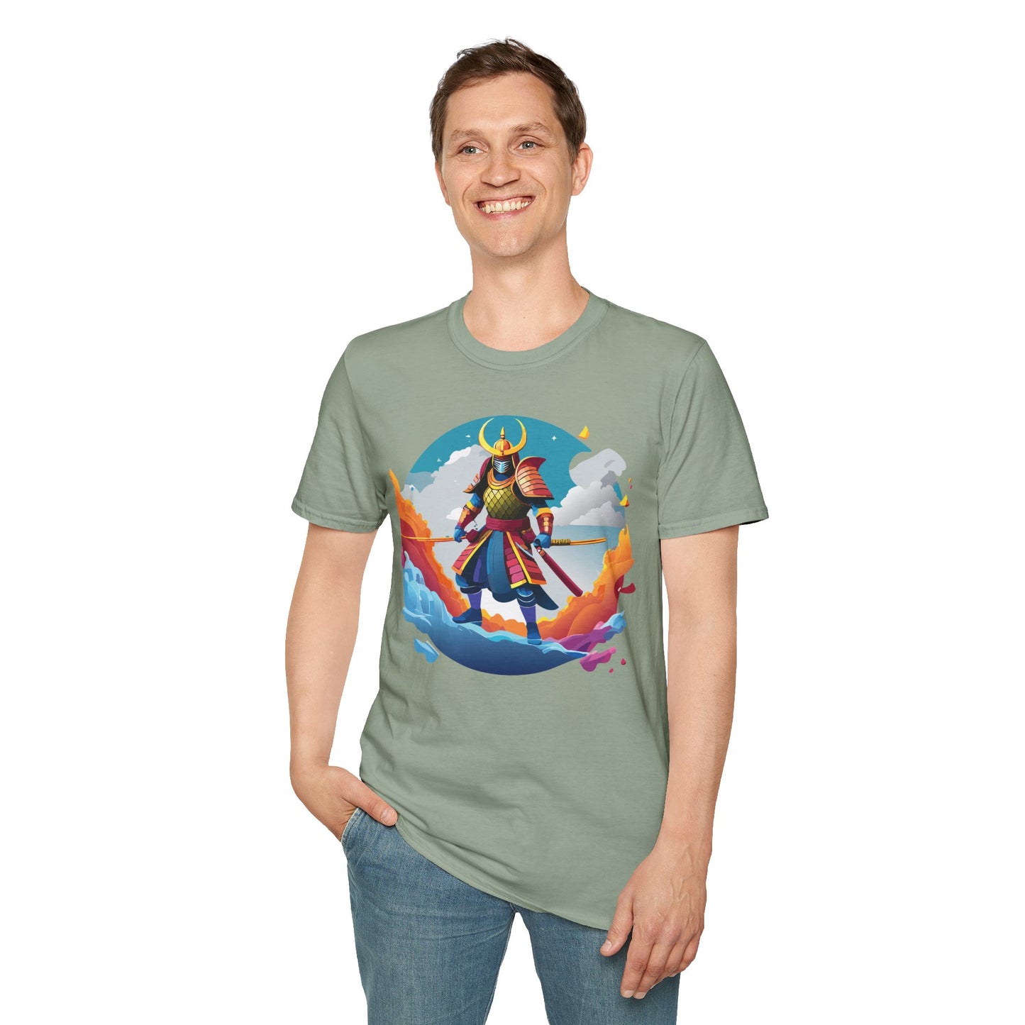Samurai Shirt, Samurai Tee, T-Shirt with Samurai