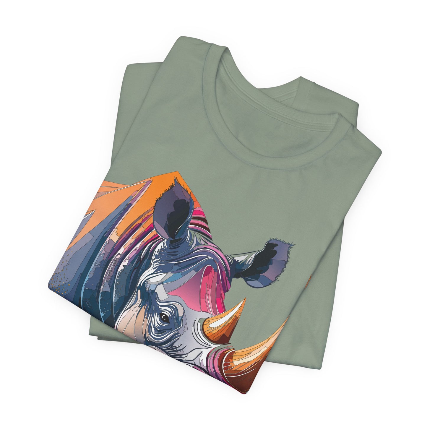 Unisex Animal Shirt, Tee Shirt with Animals, Art Design Tee Shirt, Wild Animals Shirt
