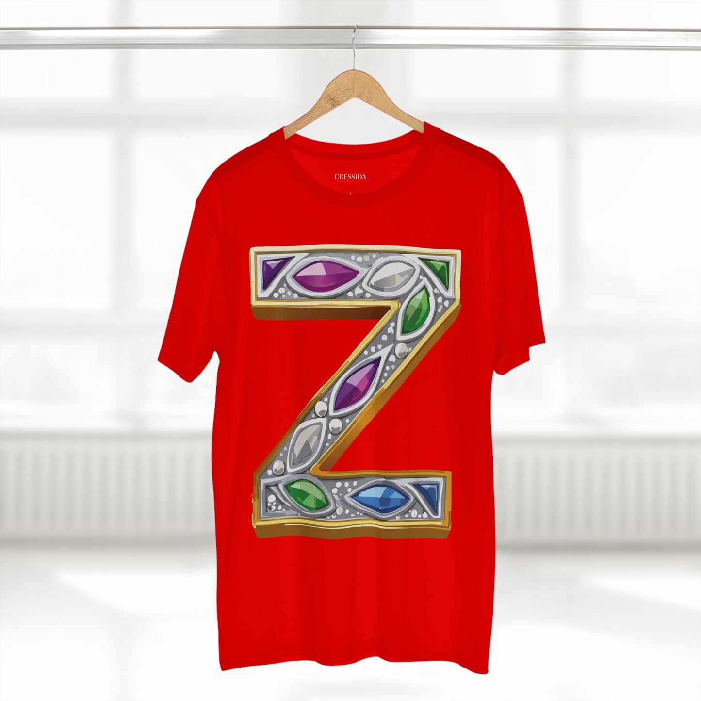 Letter Shirt, Shirt with Letters, Tee Shirt with Gold Letters