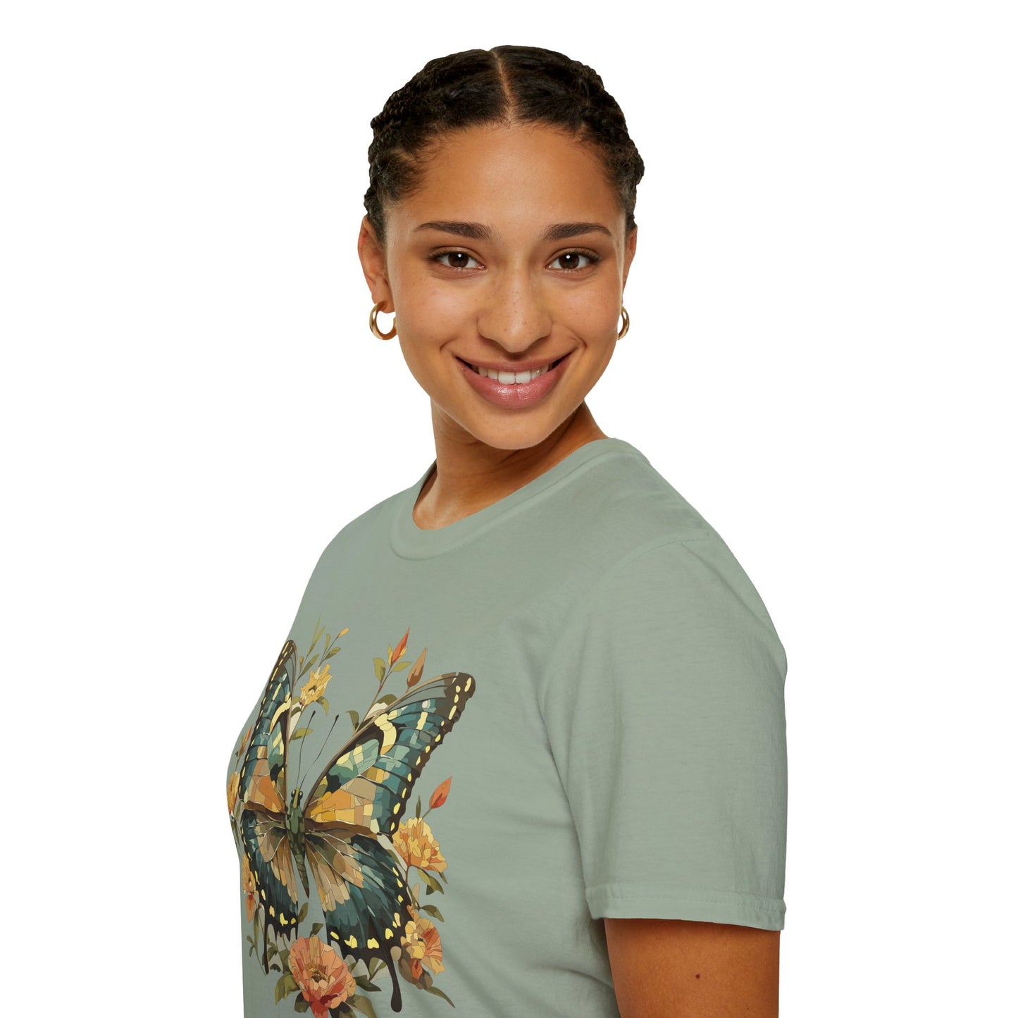 Butterfly Shirt, T Shirt with Butterfly, Monarch Shirt