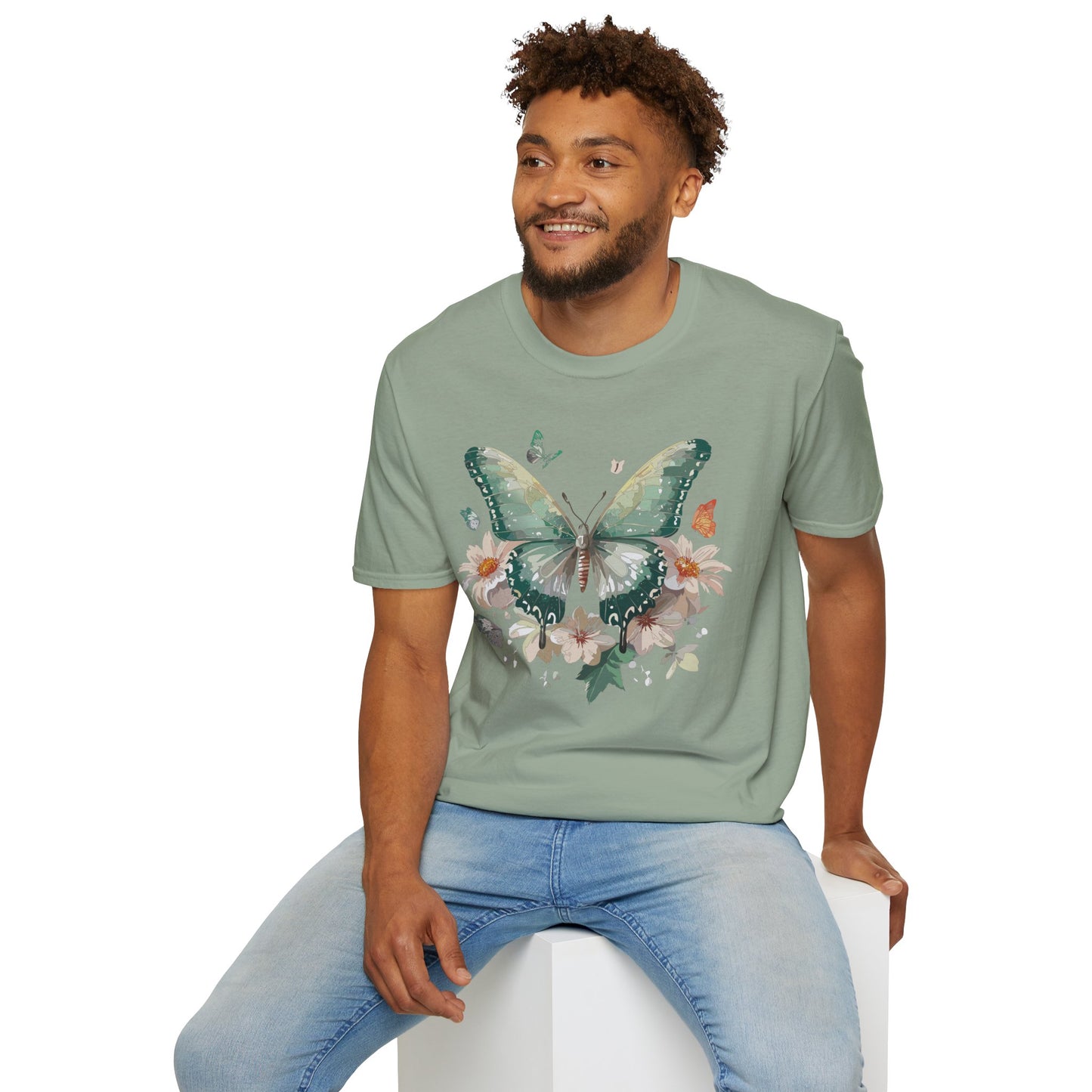 Butterfly Shirt, T Shirt with Butterfly, Monarch Shirt