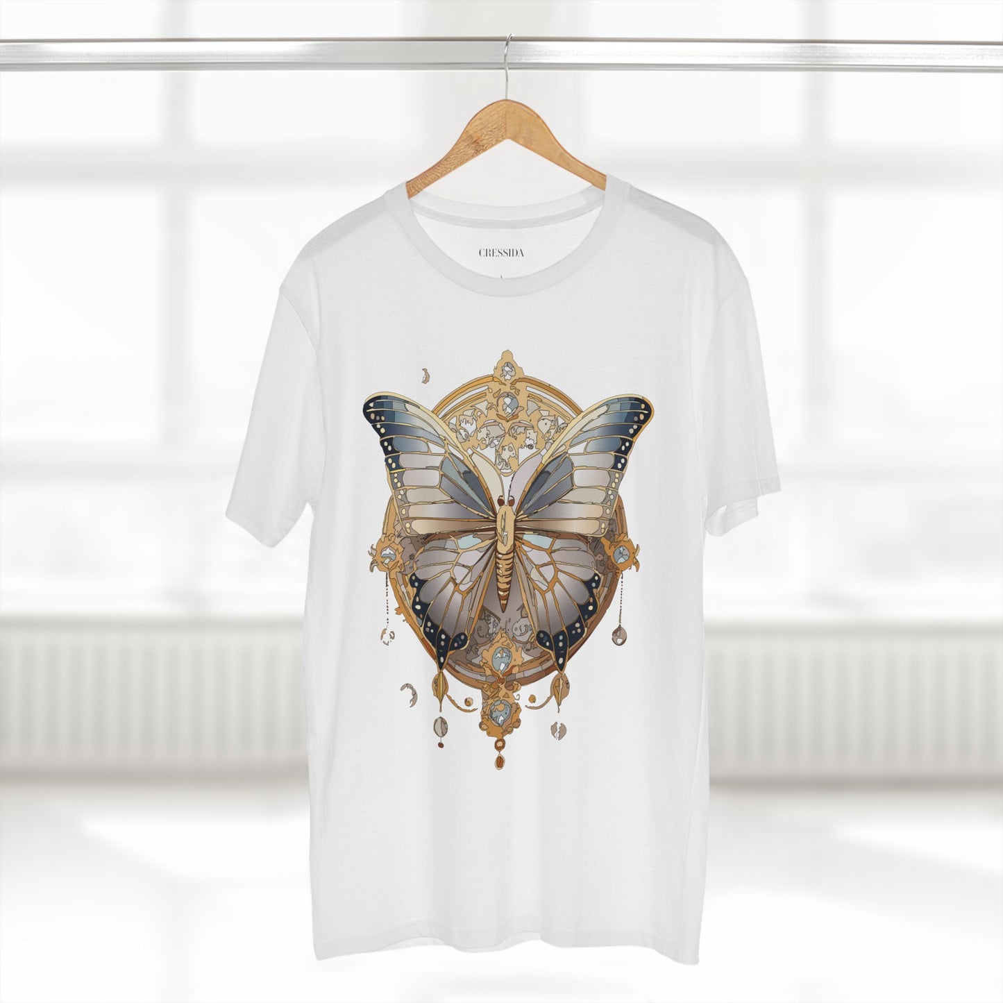 Butterfly shirt, Shirt with Butterfly, Tee Shirt with Antique Butterfly