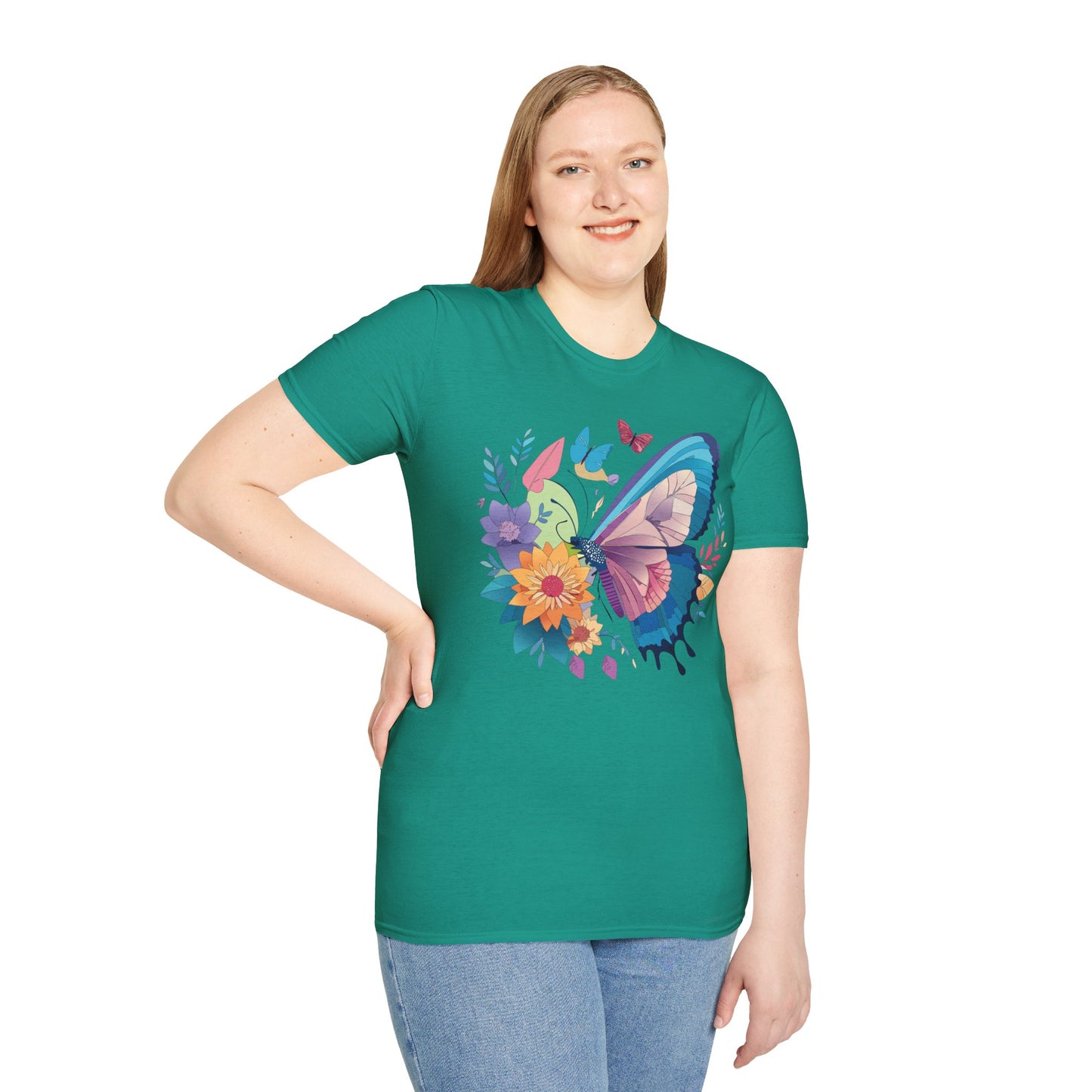 Butterfly Shirt, T Shirt with Butterfly, Monarch Shirt