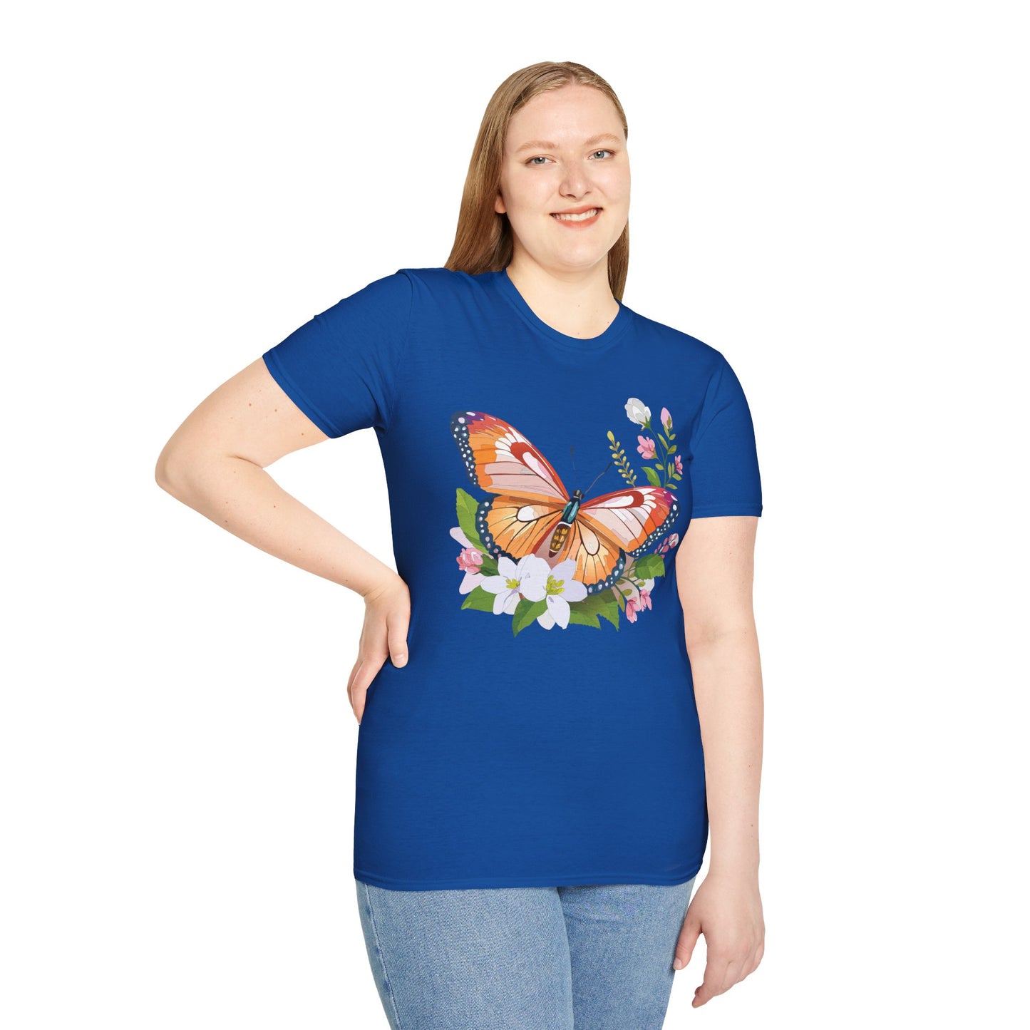 Butterfly Shirt, T Shirt with Butterfly, Monarch Shirt