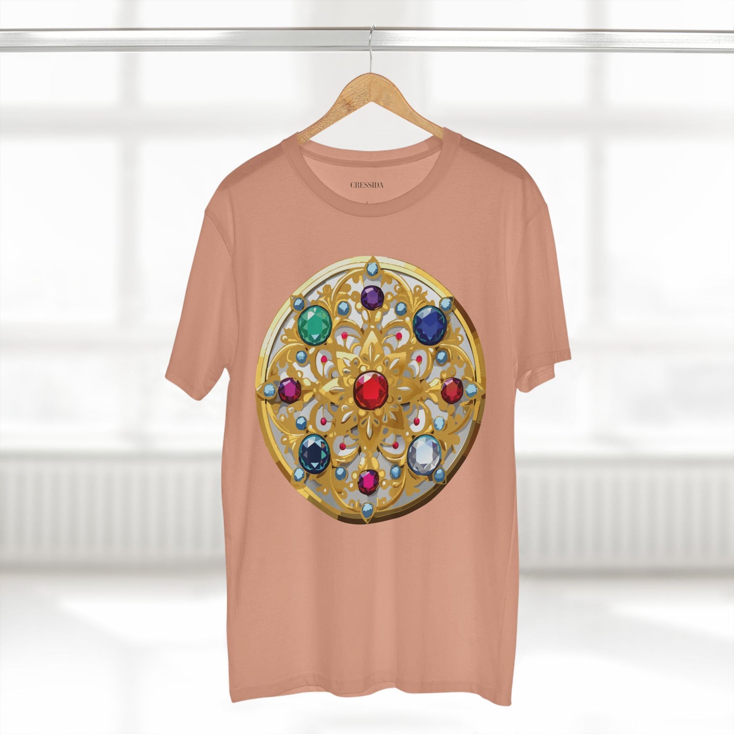 Medallion Shirt, Shirt with Medallion, Tee Shirt with Medal