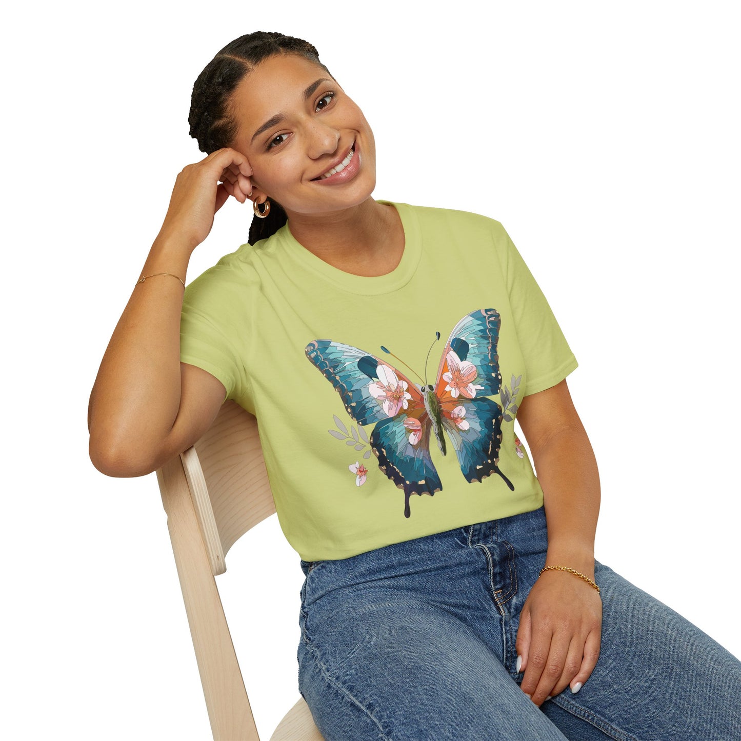 Butterfly Shirt, T Shirt with Butterfly, Monarch Shirt
