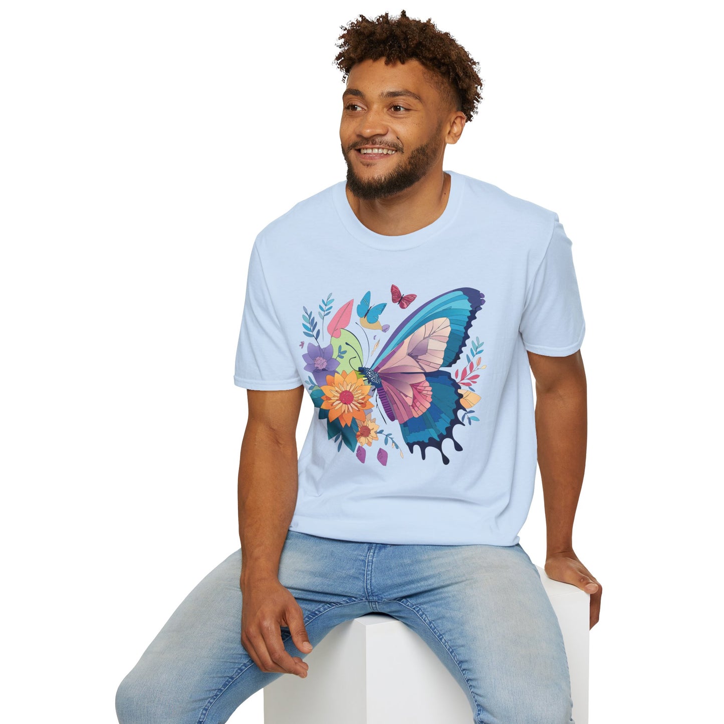 Butterfly Shirt, T Shirt with Butterfly, Monarch Shirt