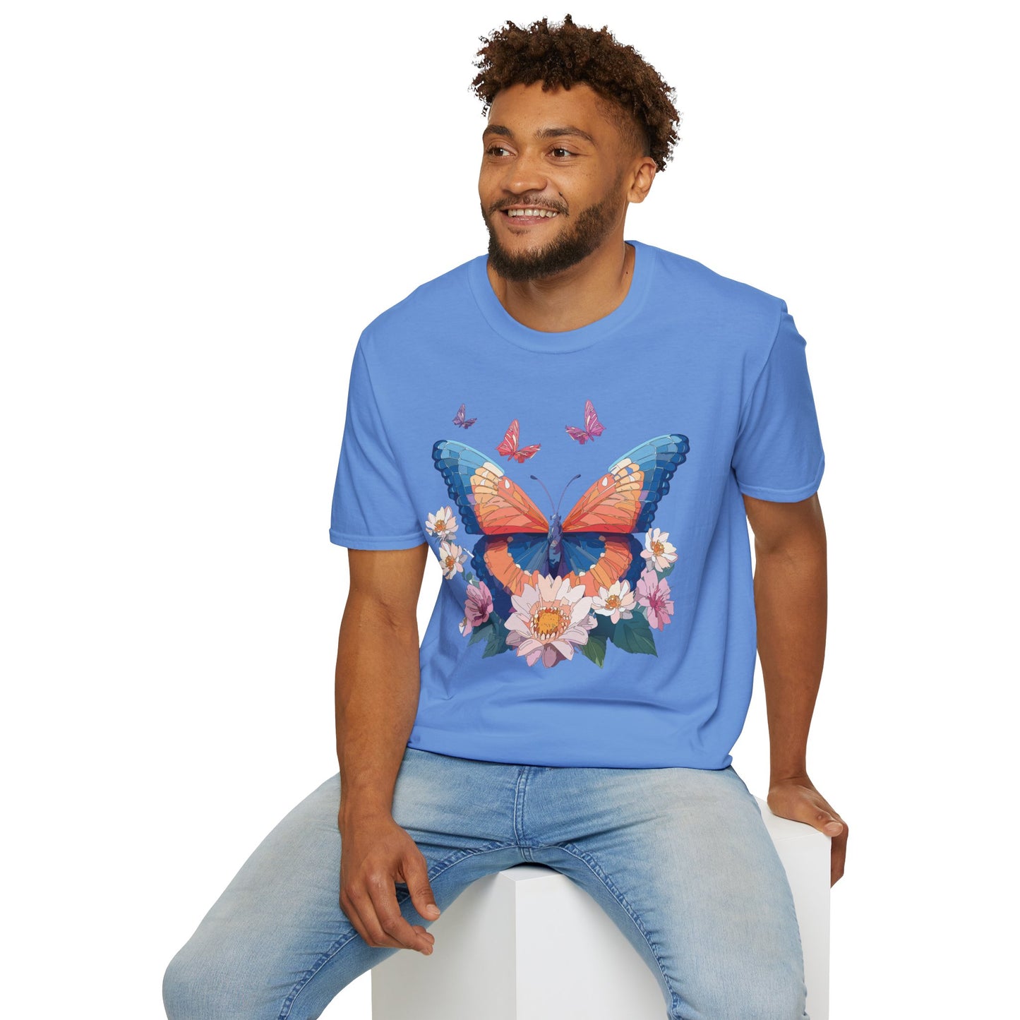 Butterfly Shirt, T Shirt with Butterfly, Monarch Shirt