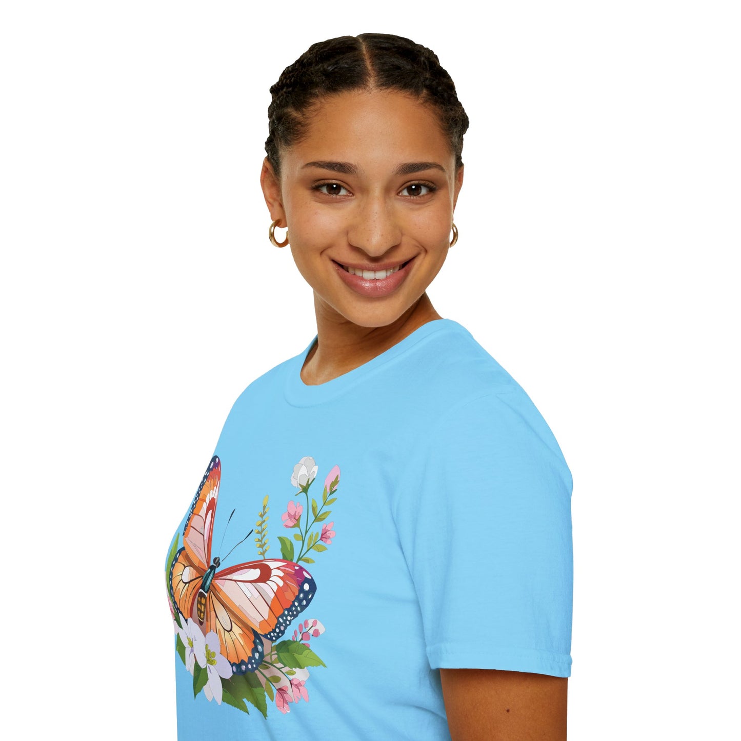 Butterfly Shirt, T Shirt with Butterfly, Monarch Shirt
