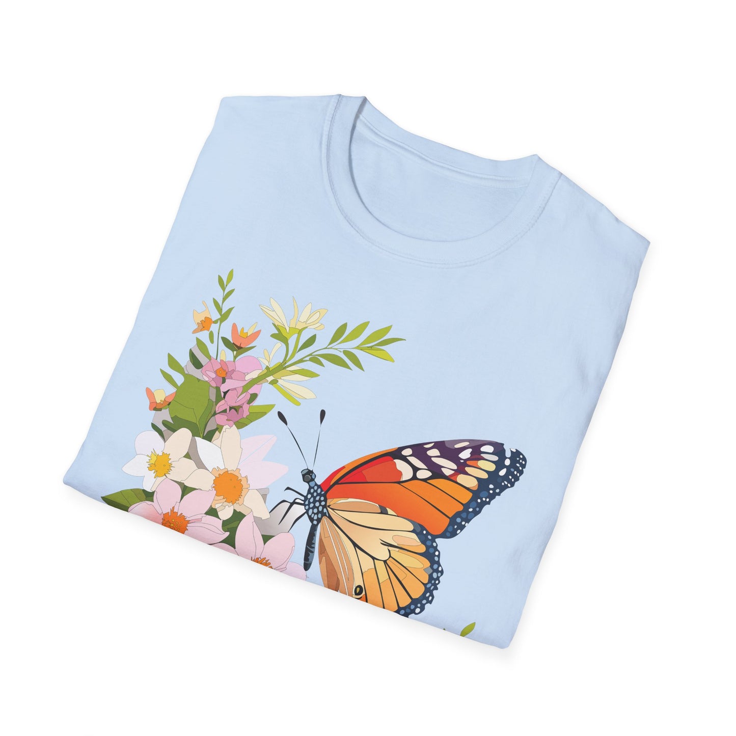 Butterfly Shirt, T Shirt with Butterfly, Monarch Shirt