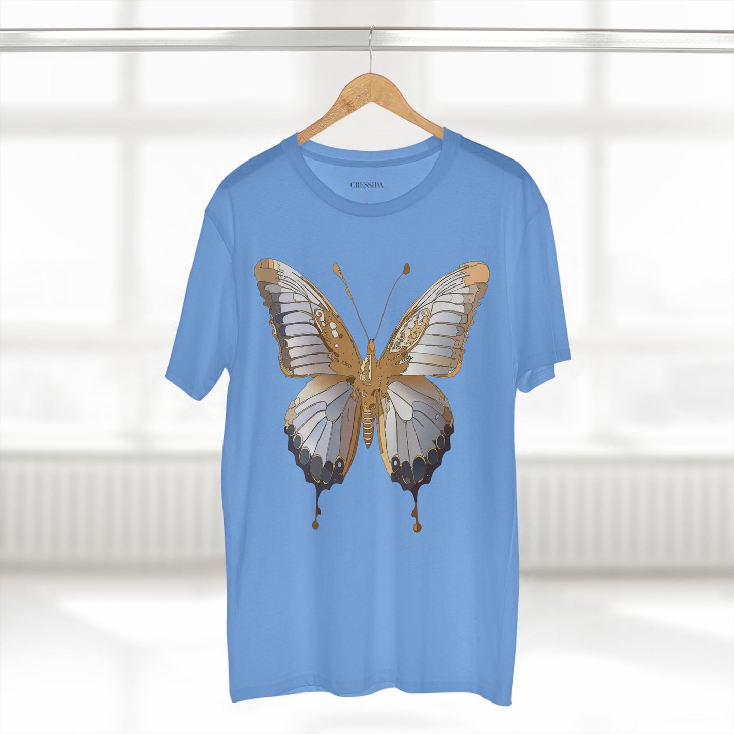Butterfly shirt, Shirt with Butterfly, Tee Shirt with Antique Butterfly