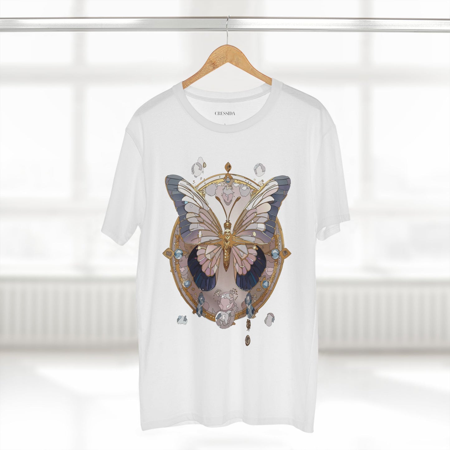 Butterfly shirt, Shirt with Butterfly, Tee Shirt with Antique Butterfly