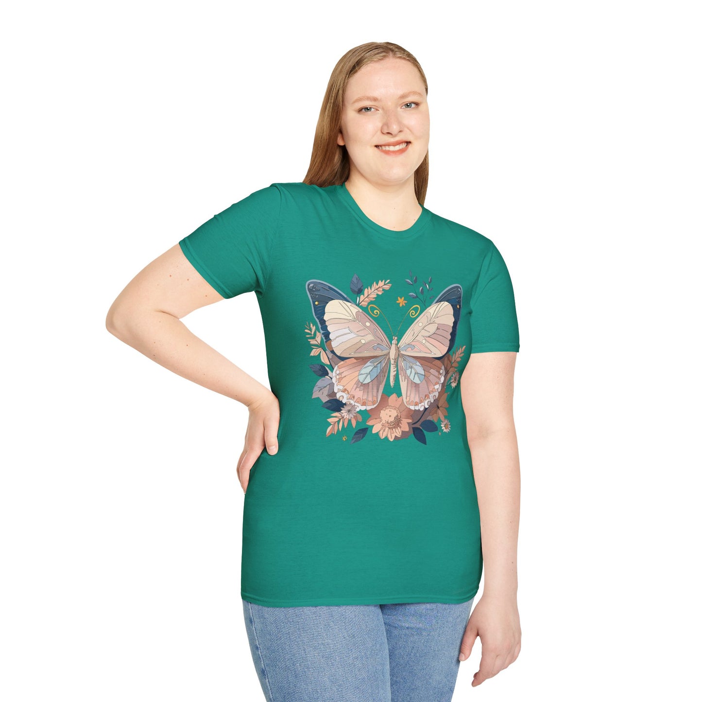 Butterfly Shirt, T Shirt with Butterfly, Monarch Shirt