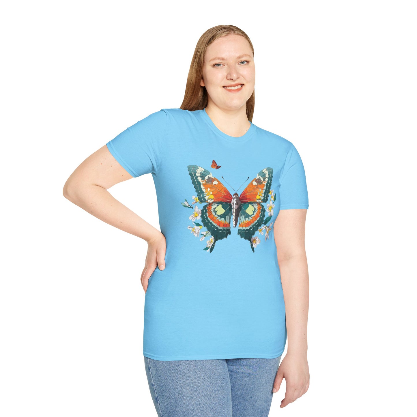 Butterfly Shirt, T Shirt with Butterfly, Monarch Shirt