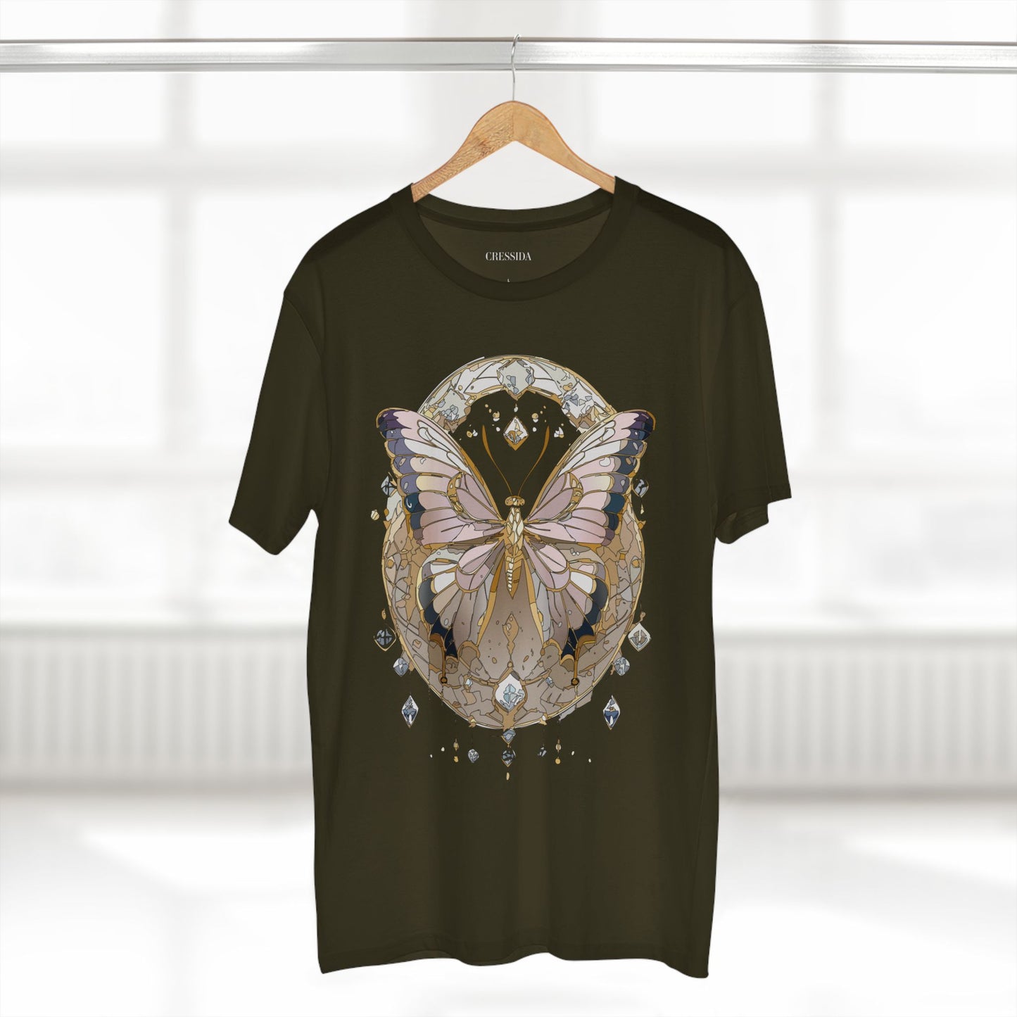 Butterfly shirt, Shirt with Butterfly, Tee Shirt with Antique Butterfly