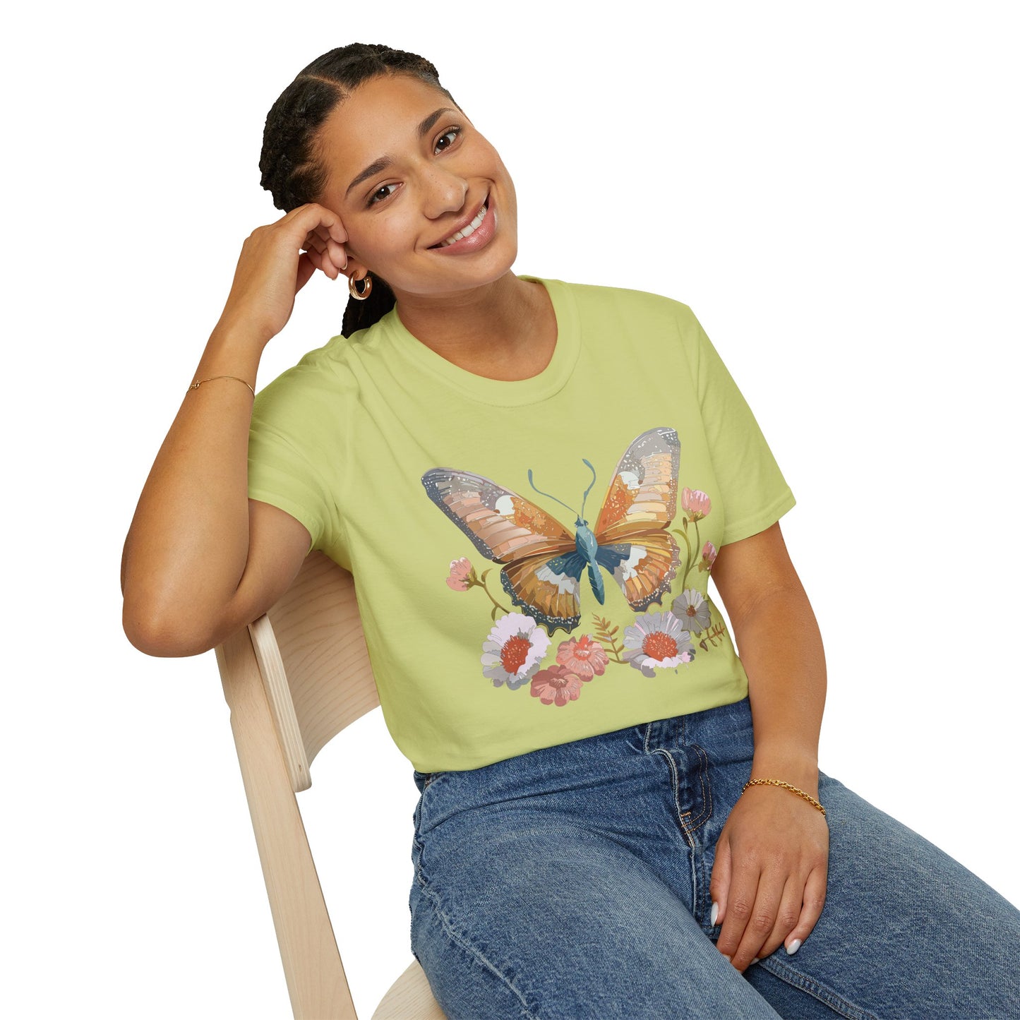 Butterfly Shirt, T Shirt with Butterfly, Monarch Shirt