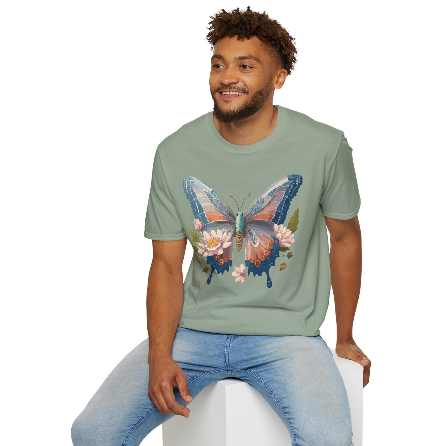 Butterfly Shirt, T Shirt with Butterfly, Monarch Shirt