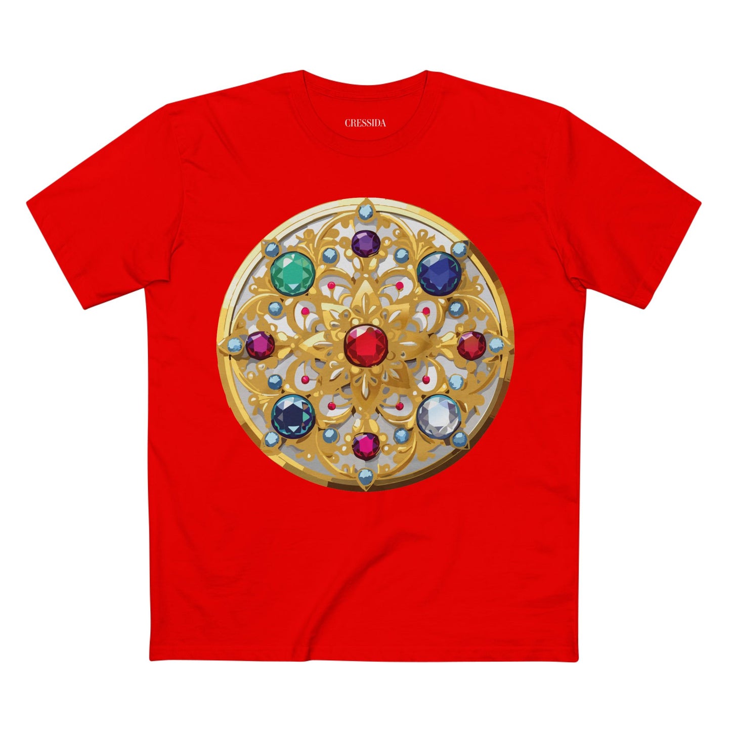Medallion Shirt, Shirt with Medallion, Tee Shirt with Medal