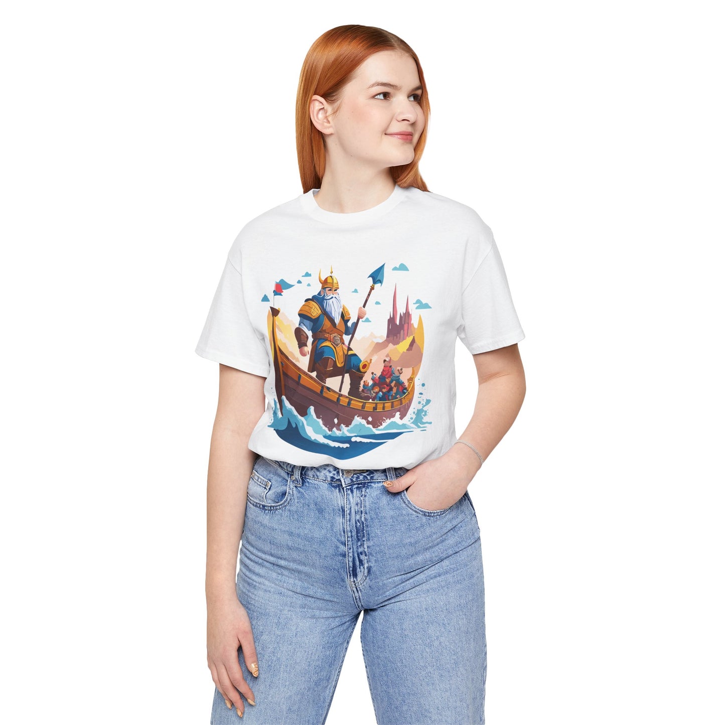 Unisex Viking Shirt, Nordic Shirt, Tee Shirt with Vikings