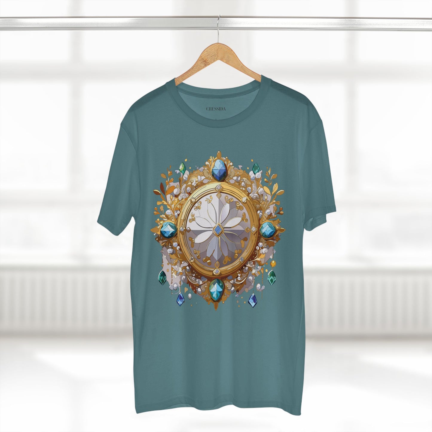 Medallion Shirt, Shirt with Medallion, Tee Shirt with Medal
