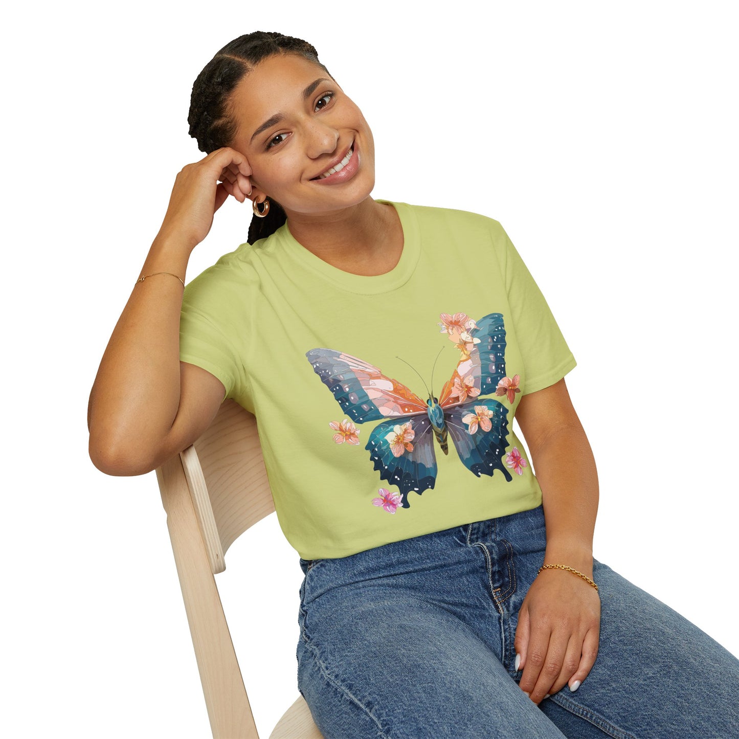 Butterfly Shirt, T Shirt with Butterfly, Monarch Shirt