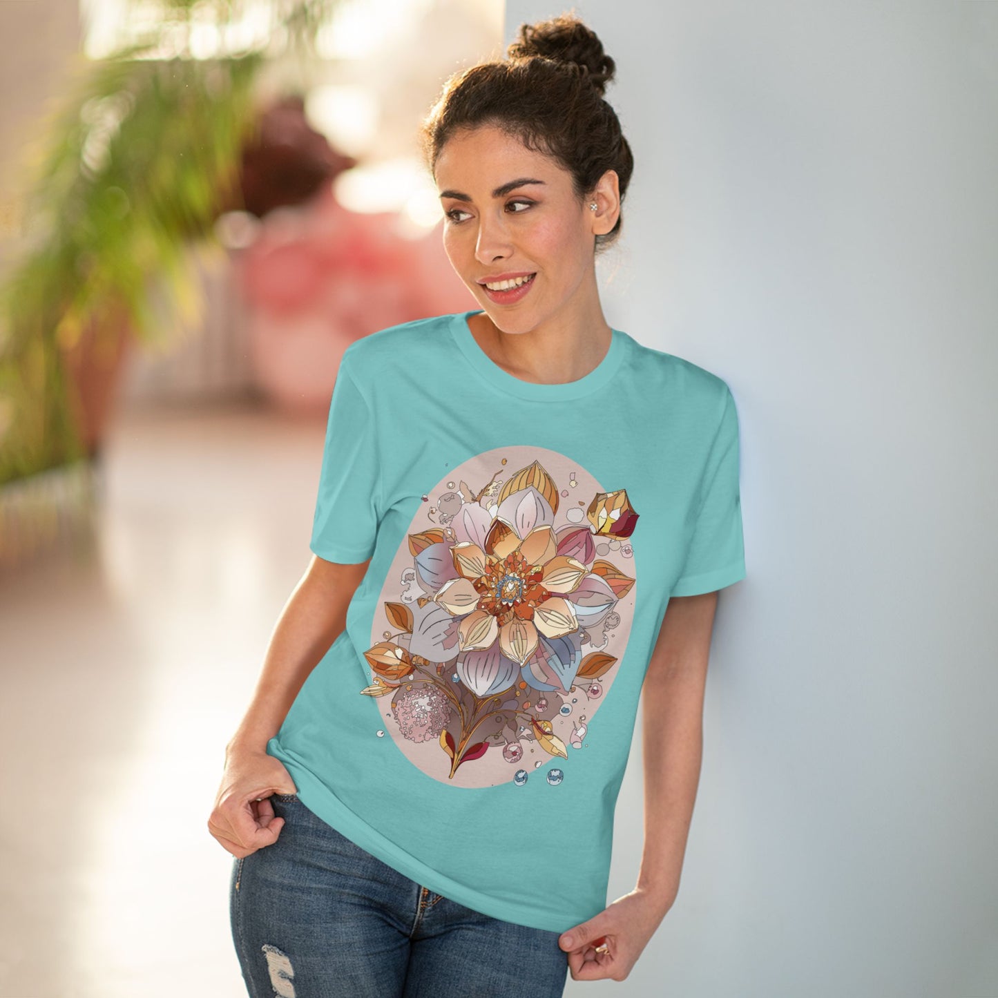 Floral Shirt, Flower Shirt - CRESSIDA