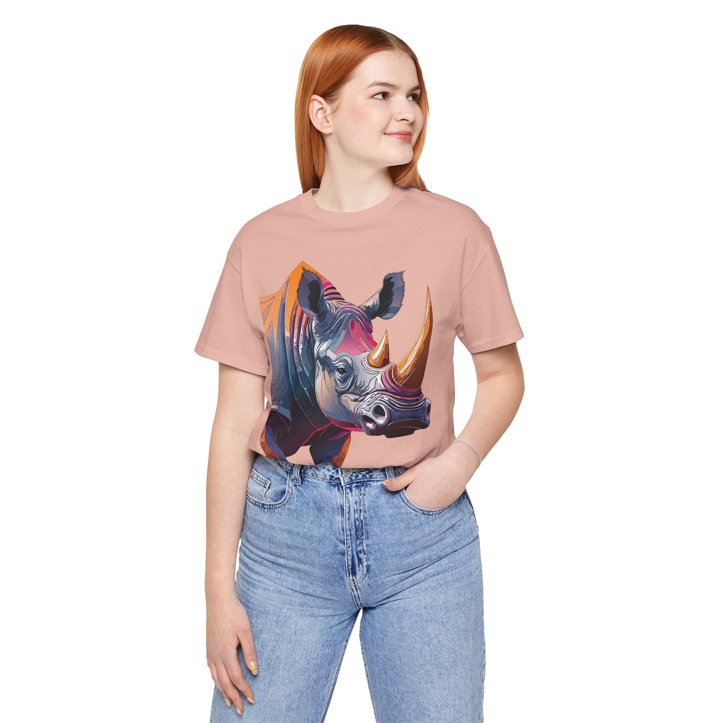Unisex Animal Shirt, Tee Shirt with Animals, Art Design Tee Shirt, Wild Animals Shirt