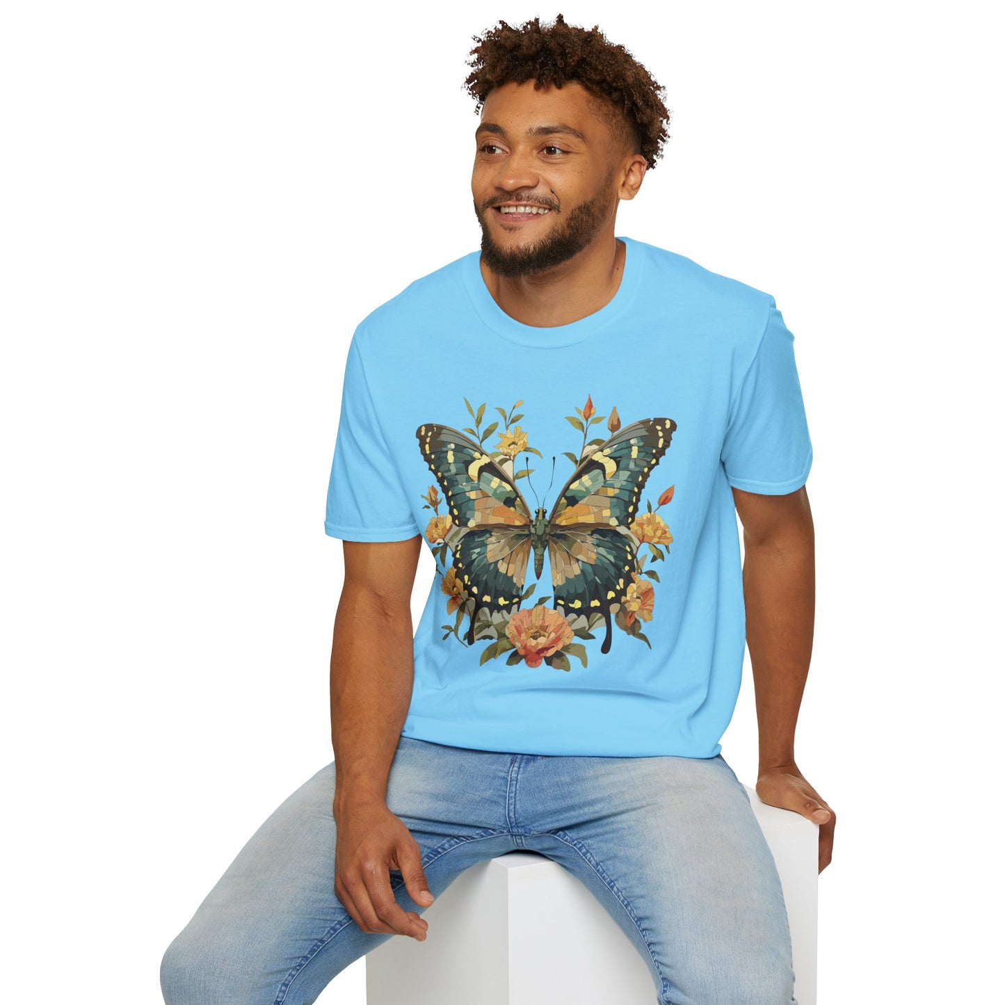 Butterfly Shirt, T Shirt with Butterfly, Monarch Shirt