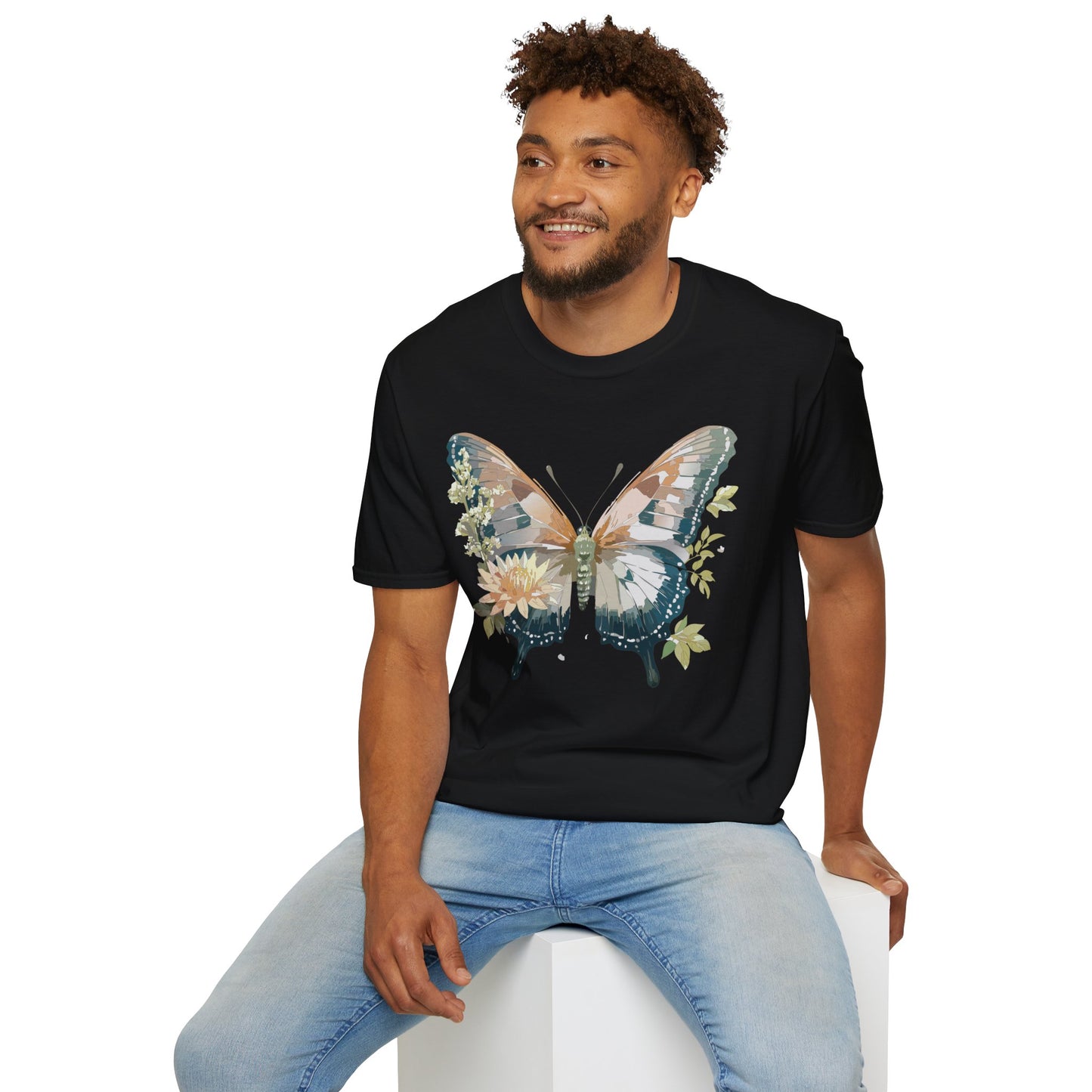 Butterfly Shirt, T Shirt with Butterfly, Monarch Shirt