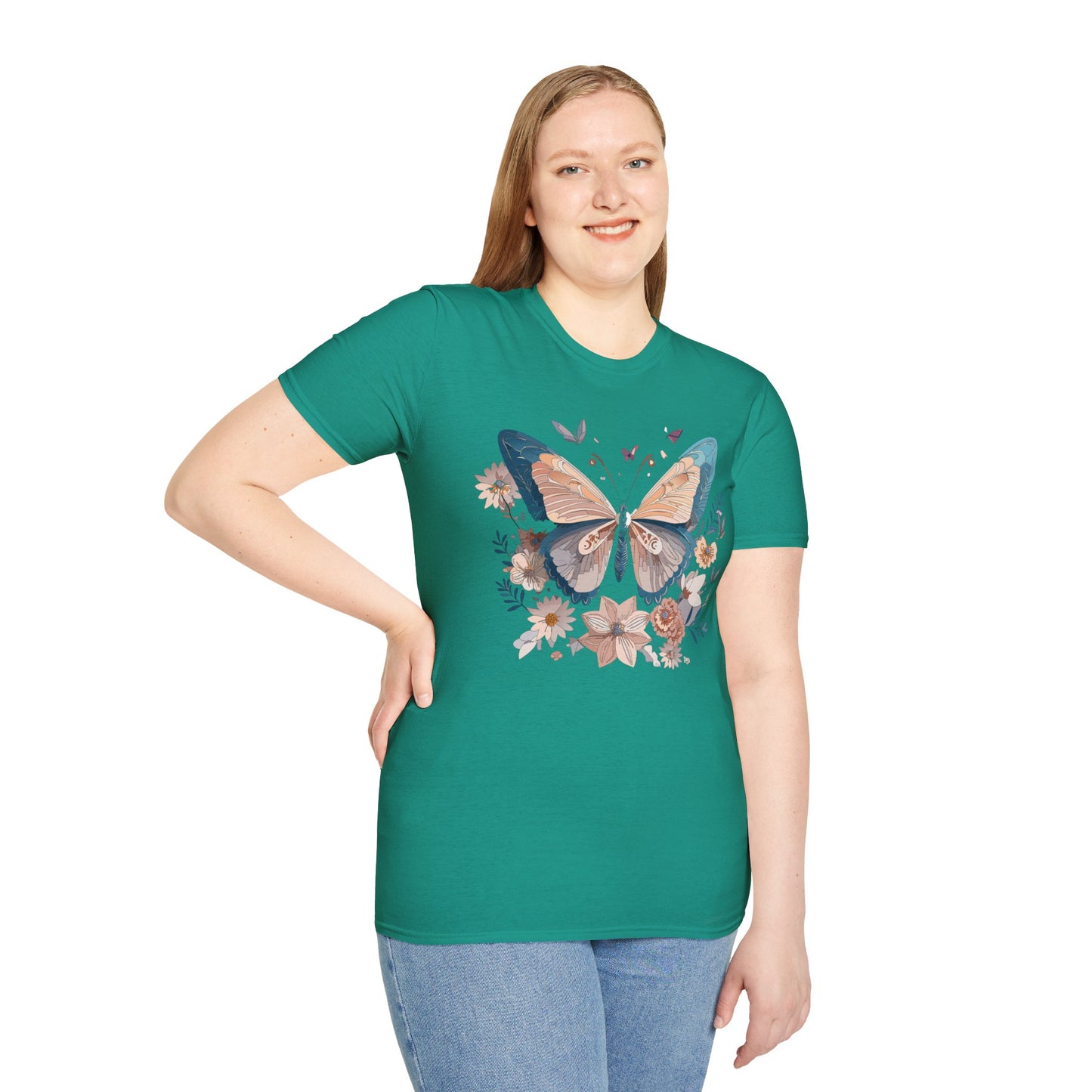 Butterfly Shirt, T Shirt with Butterfly, Monarch Shirt