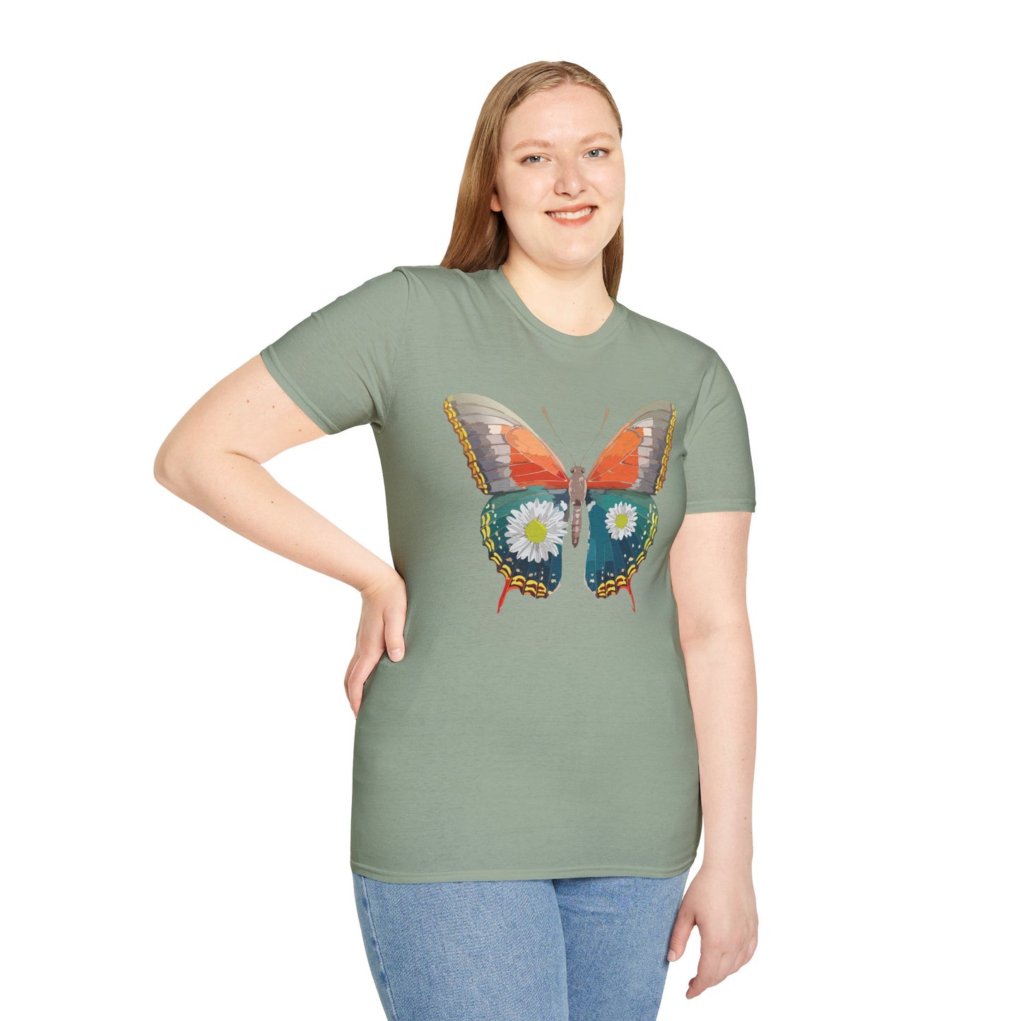 Butterfly Shirt, T Shirt with Butterfly, Monarch Shirt