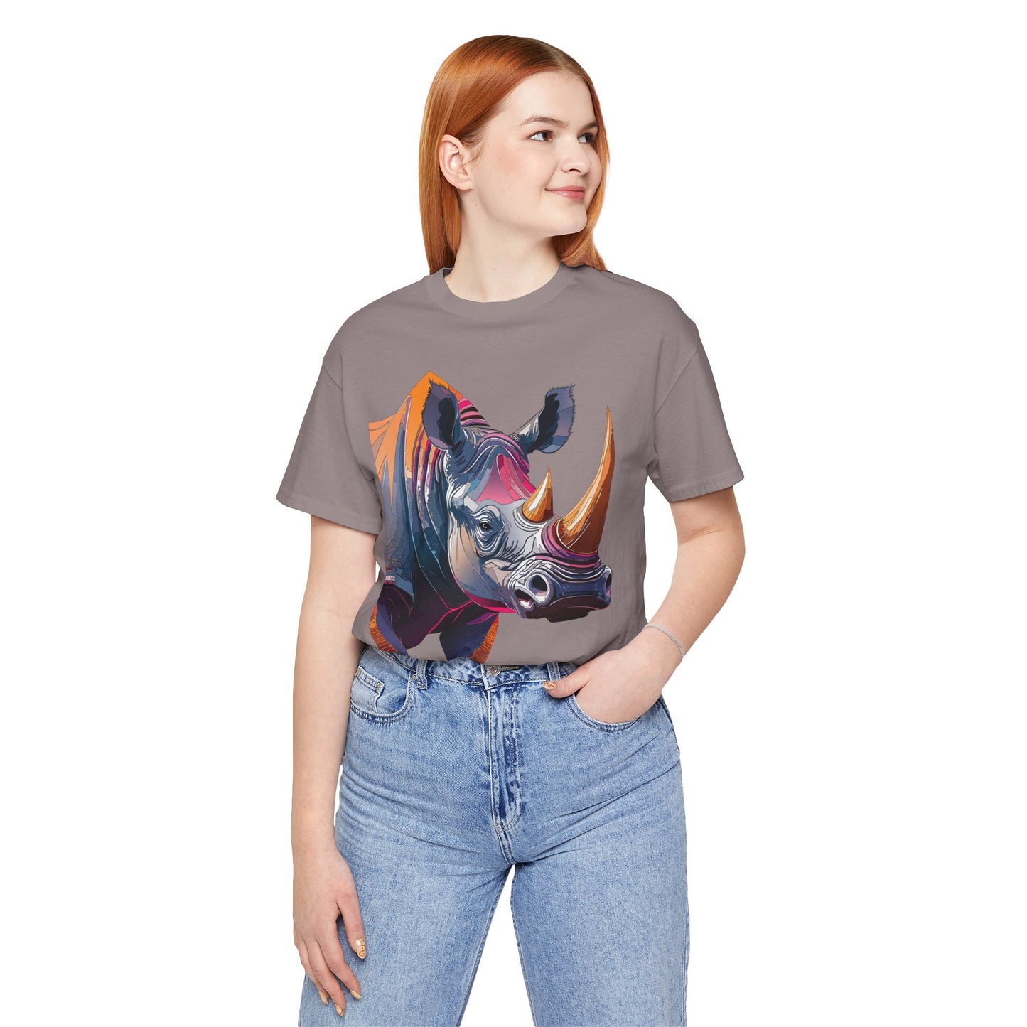 Unisex Animal Shirt, Tee Shirt with Animals, Art Design Tee Shirt, Wild Animals Shirt