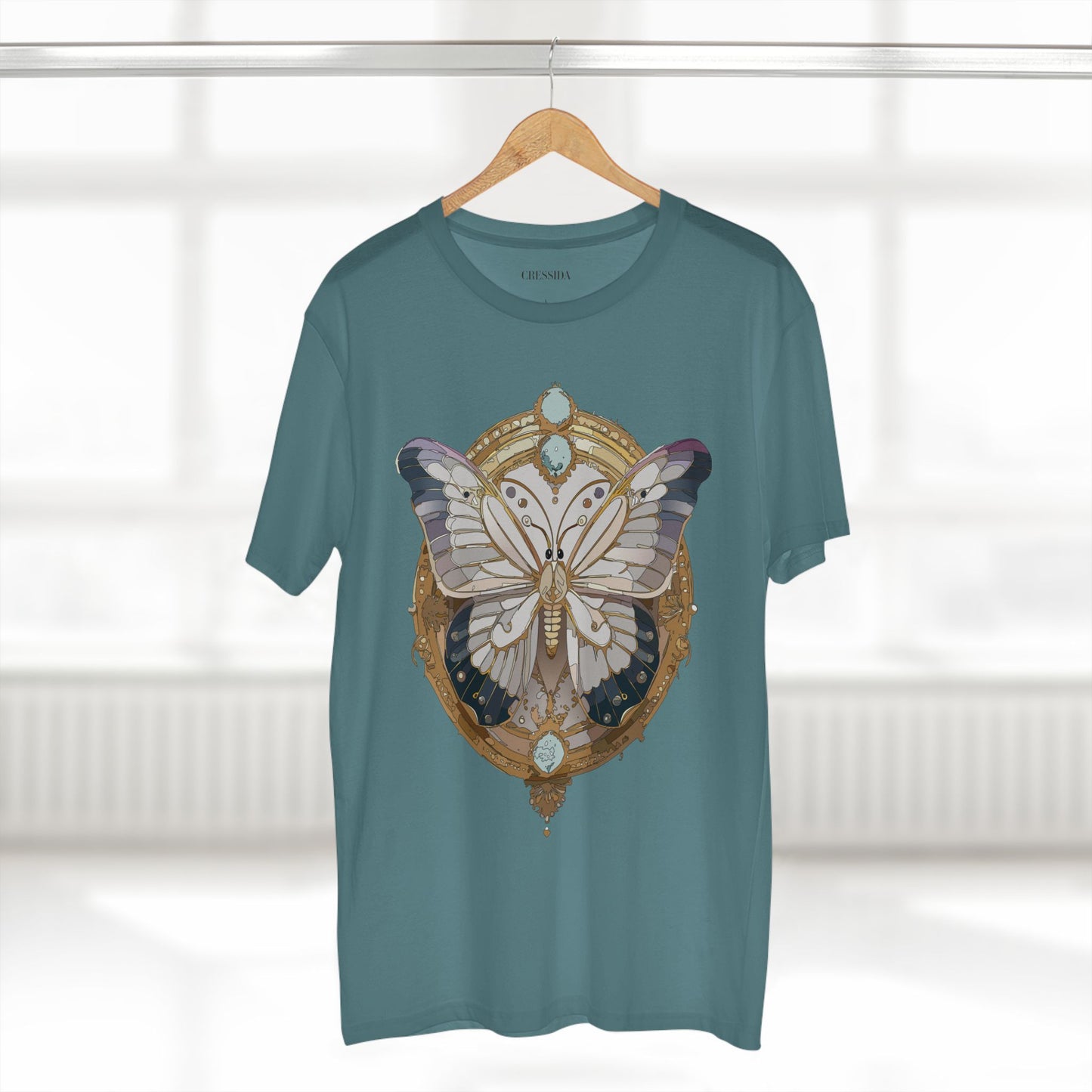 Butterfly shirt, Shirt with Butterfly, Tee Shirt with Antique Butterfly
