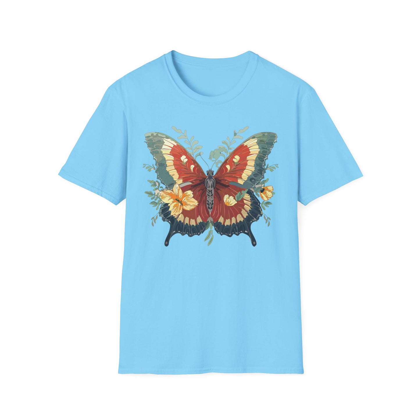 Butterfly Shirt, T Shirt with Butterfly, Monarch Shirt