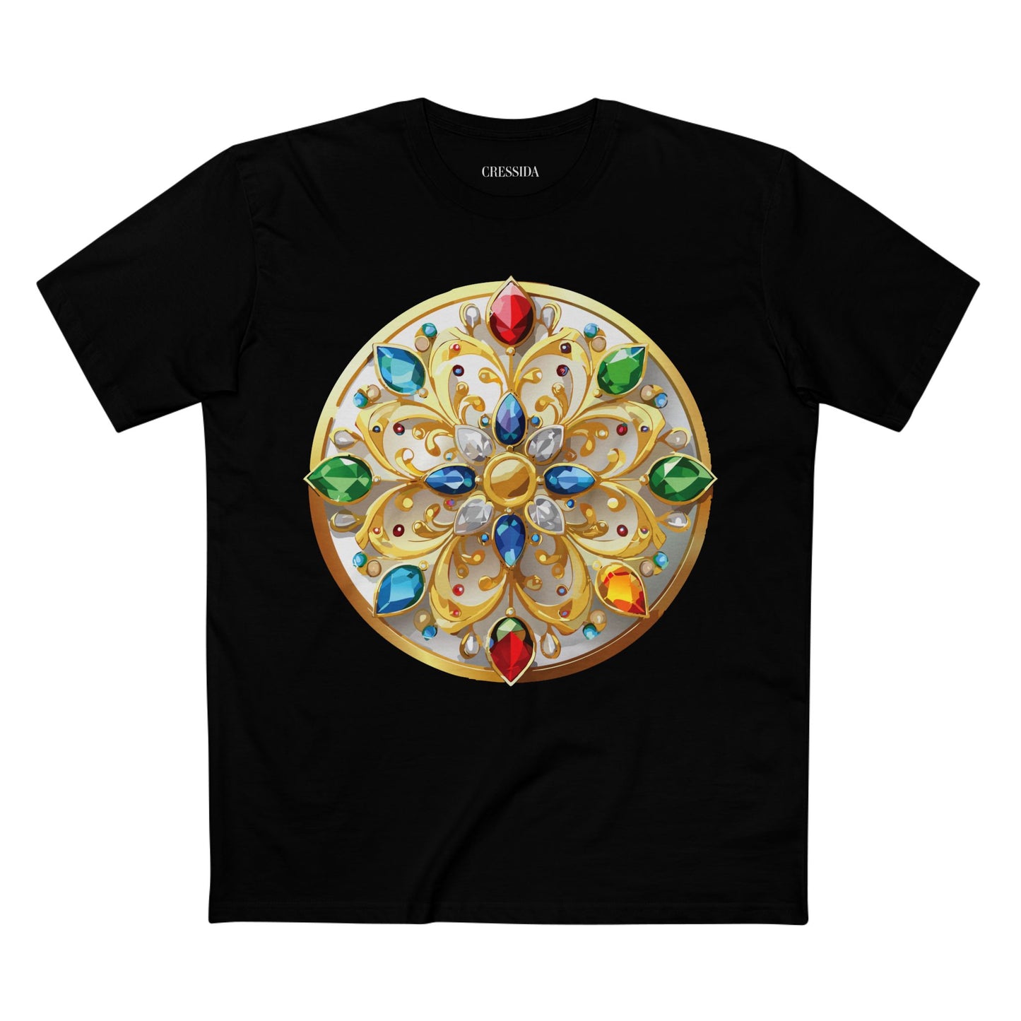 Medallion Shirt, Shirt with Medallion, Tee Shirt with Medal
