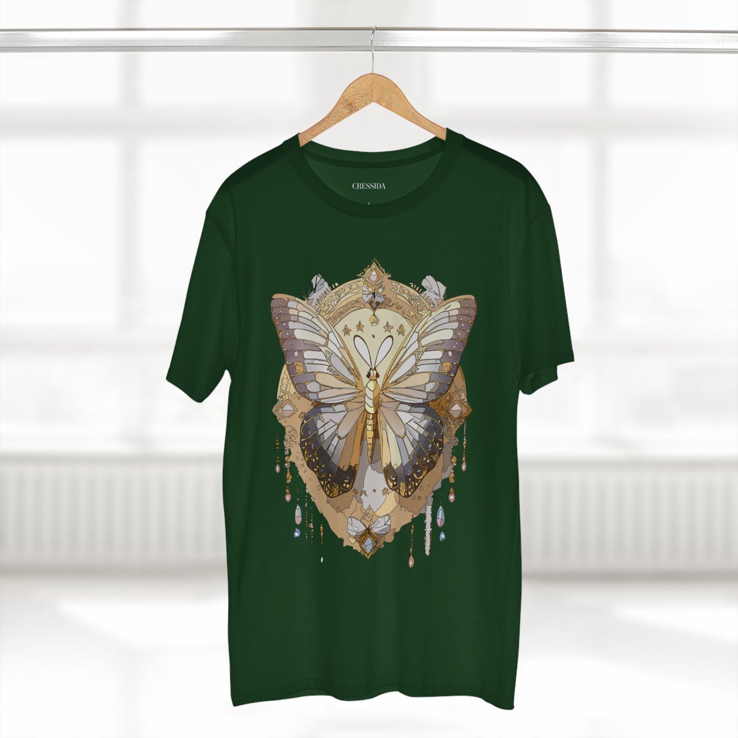 Butterfly shirt, Shirt with Butterfly, Tee Shirt with Antique Butterfly